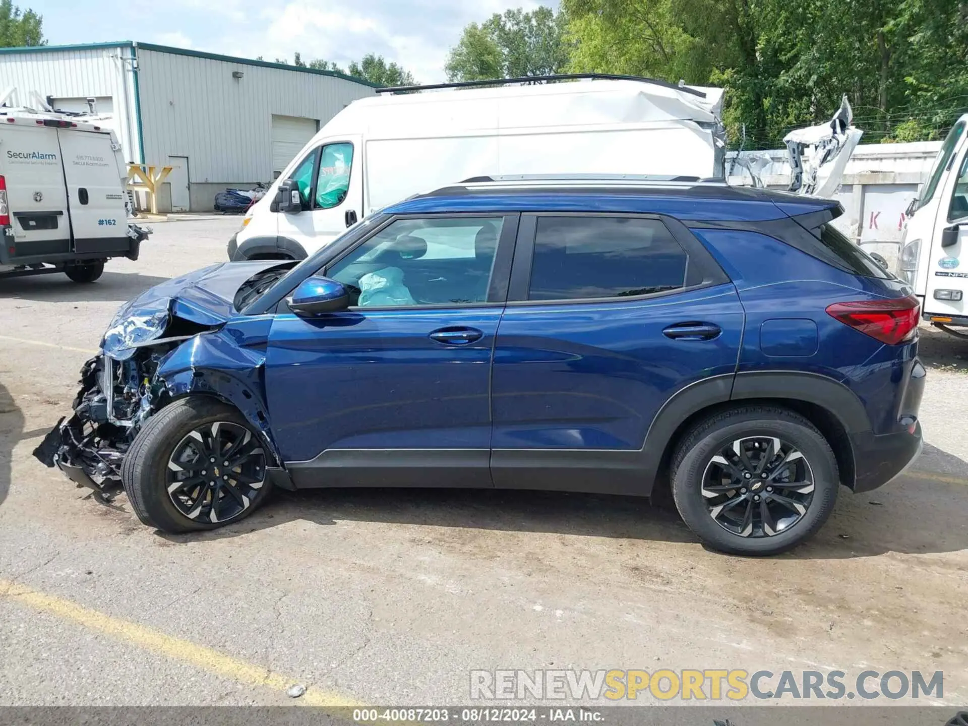 14 Photograph of a damaged car KL79MPSL7NB061107 CHEVROLET TRAILBLAZER 2022