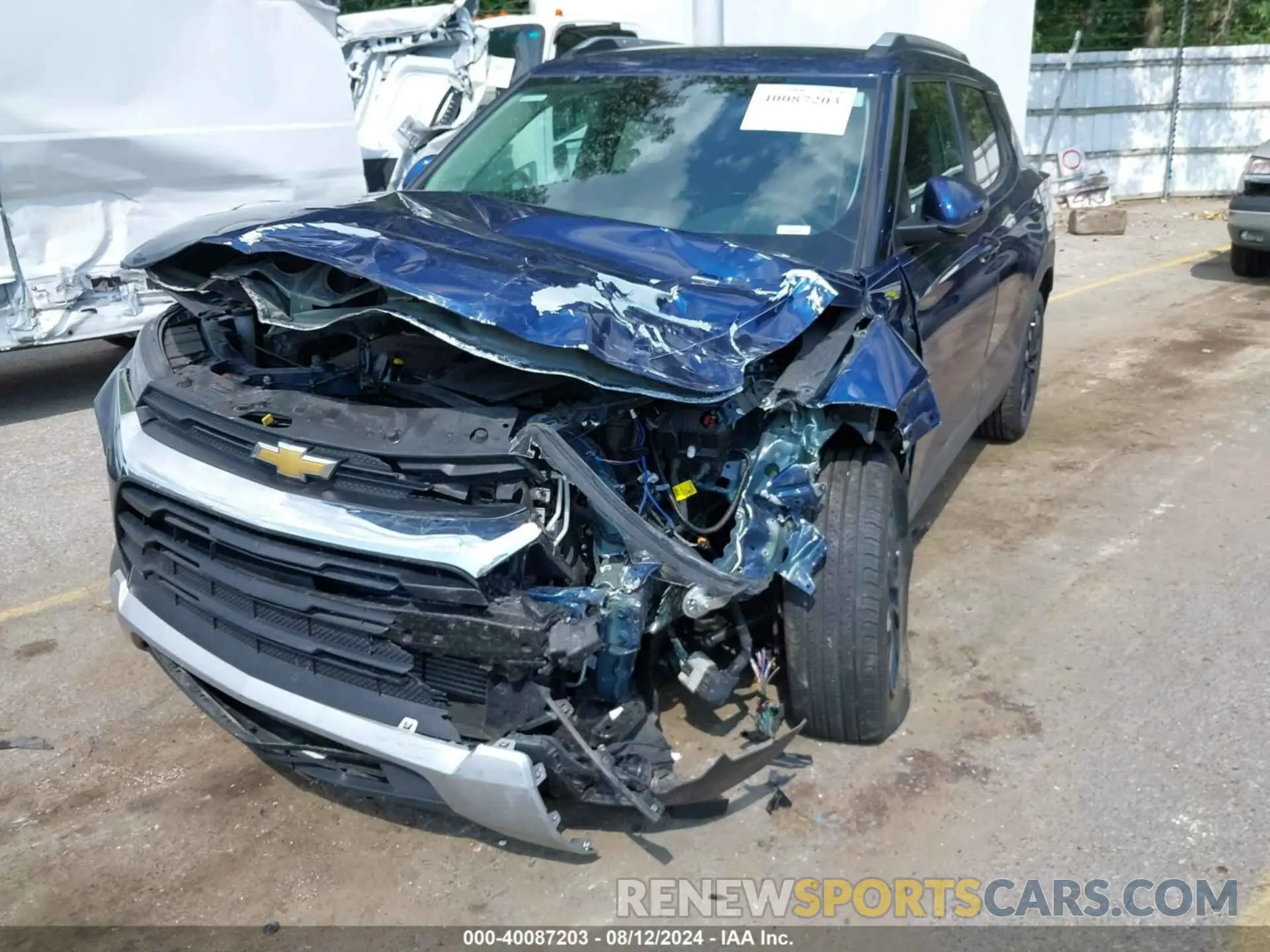 6 Photograph of a damaged car KL79MPSL7NB061107 CHEVROLET TRAILBLAZER 2022