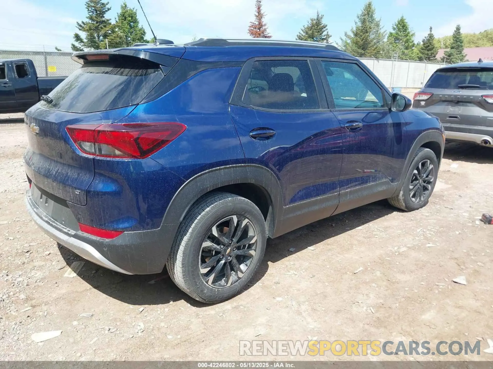 4 Фотография поврежденного автомобиля KL79MPSL9NB060718 CHEVROLET TRAILBLAZER 2022