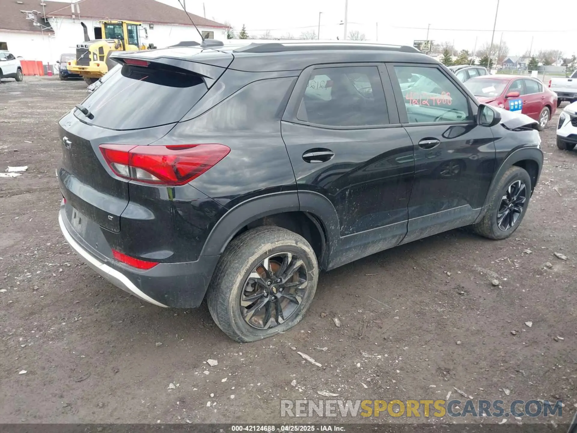 4 Фотография поврежденного автомобиля KL79MRSL0NB082375 CHEVROLET TRAILBLAZER 2022