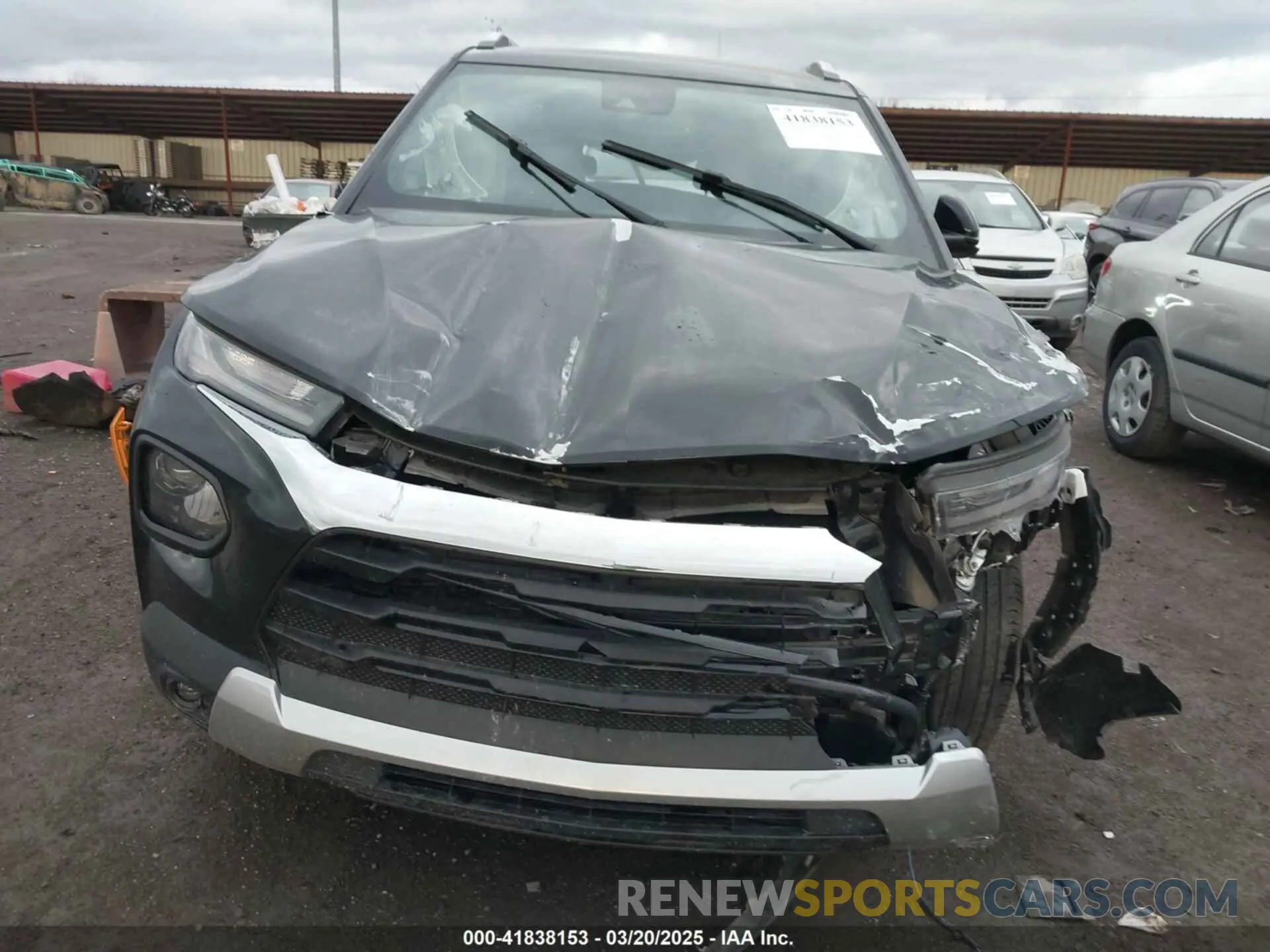 12 Photograph of a damaged car KL79MRSL2NB103484 CHEVROLET TRAILBLAZER 2022