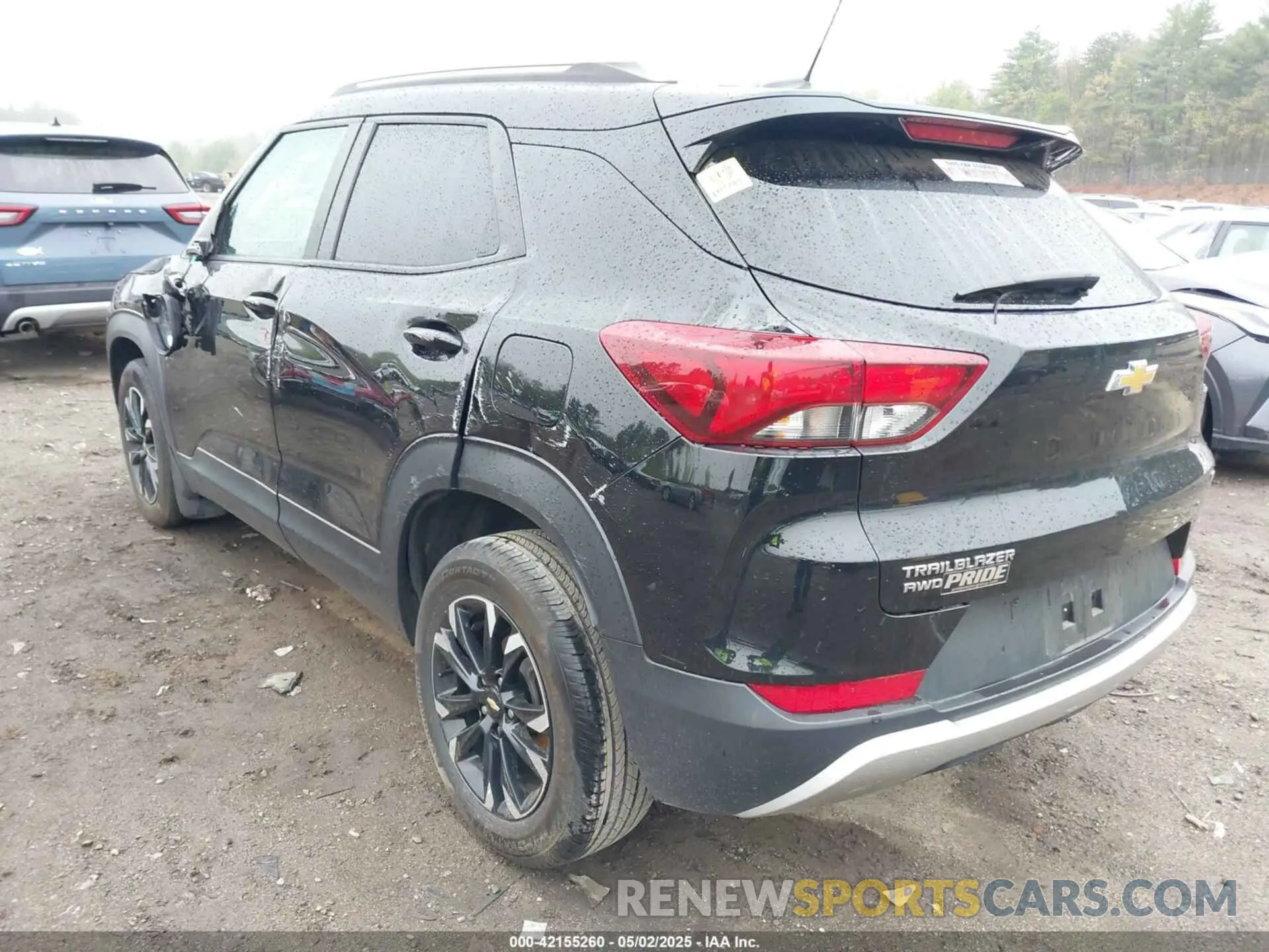 3 Photograph of a damaged car KL79MRSL4NB093685 CHEVROLET TRAILBLAZER 2022