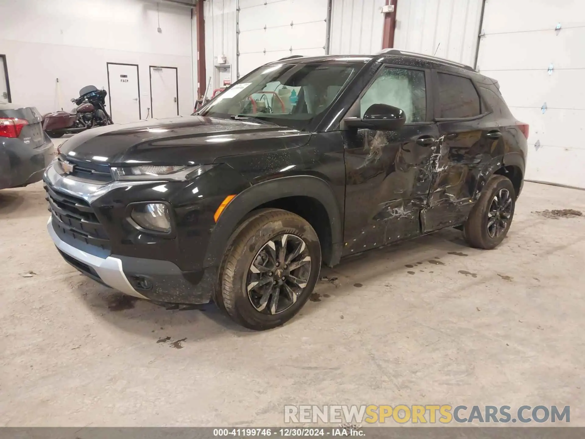 2 Photograph of a damaged car KL79MRSL5NB123731 CHEVROLET TRAILBLAZER 2022