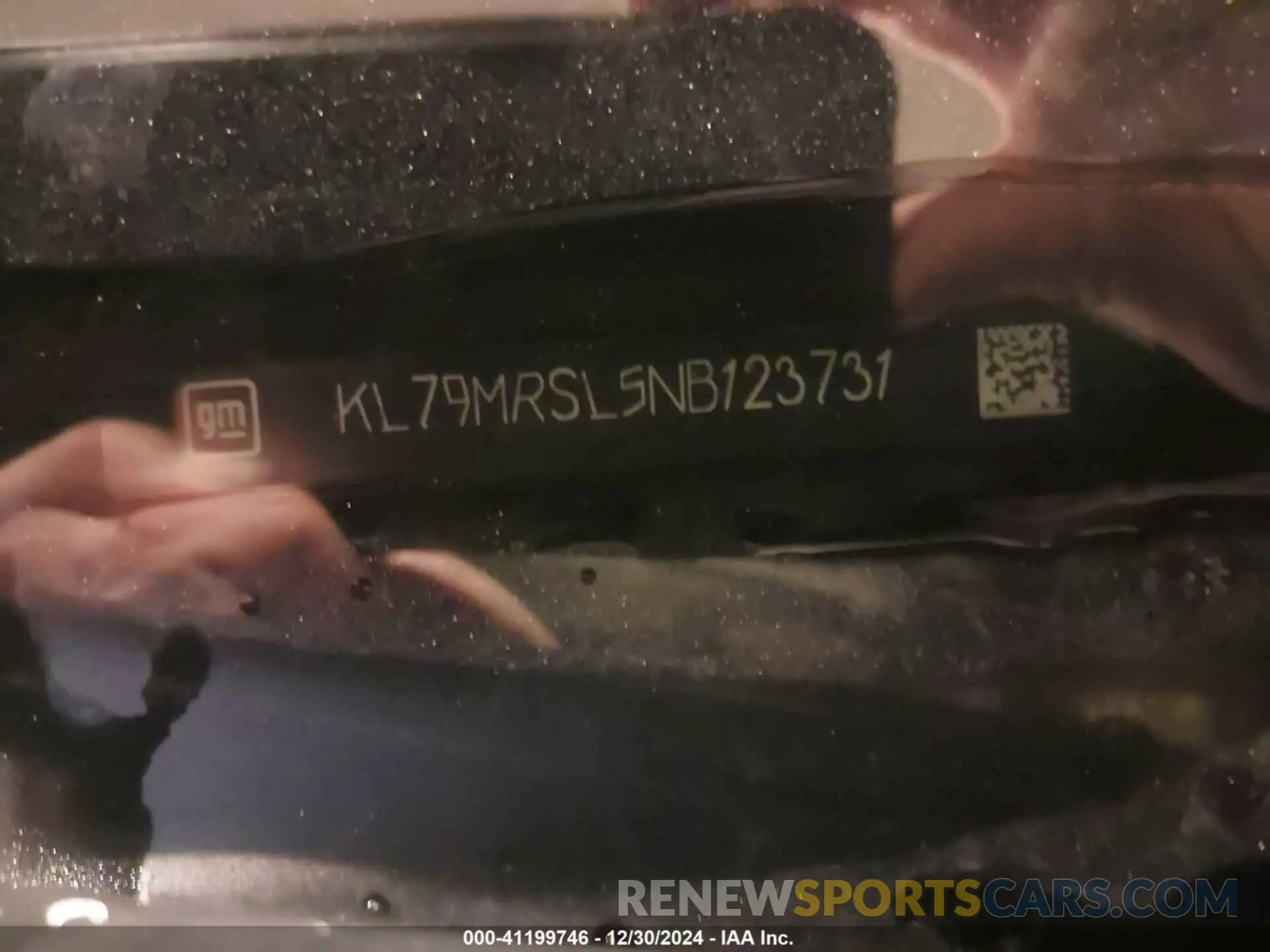 9 Photograph of a damaged car KL79MRSL5NB123731 CHEVROLET TRAILBLAZER 2022