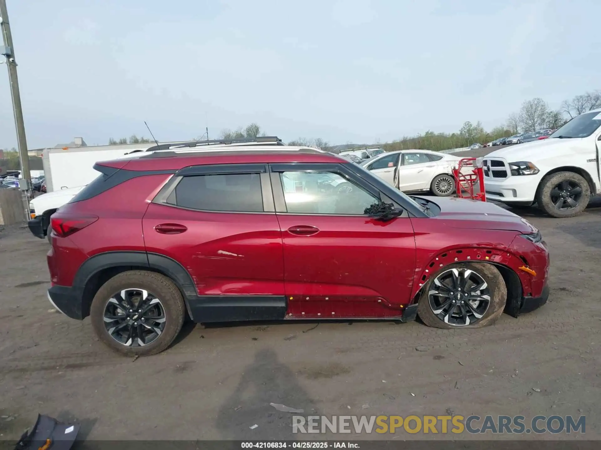 13 Фотография поврежденного автомобиля KL79MRSL8NB096010 CHEVROLET TRAILBLAZER 2022