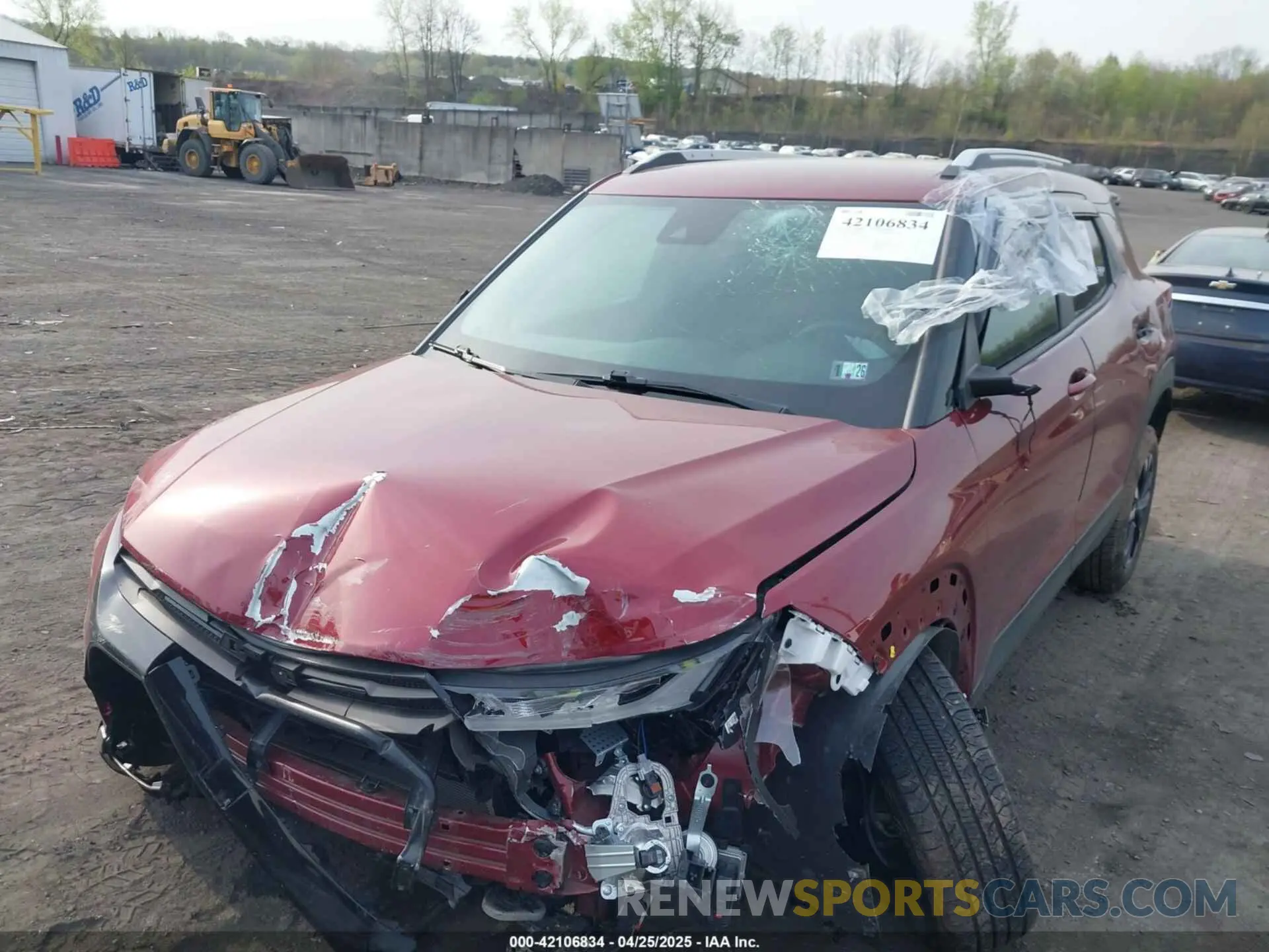 6 Фотография поврежденного автомобиля KL79MRSL8NB096010 CHEVROLET TRAILBLAZER 2022