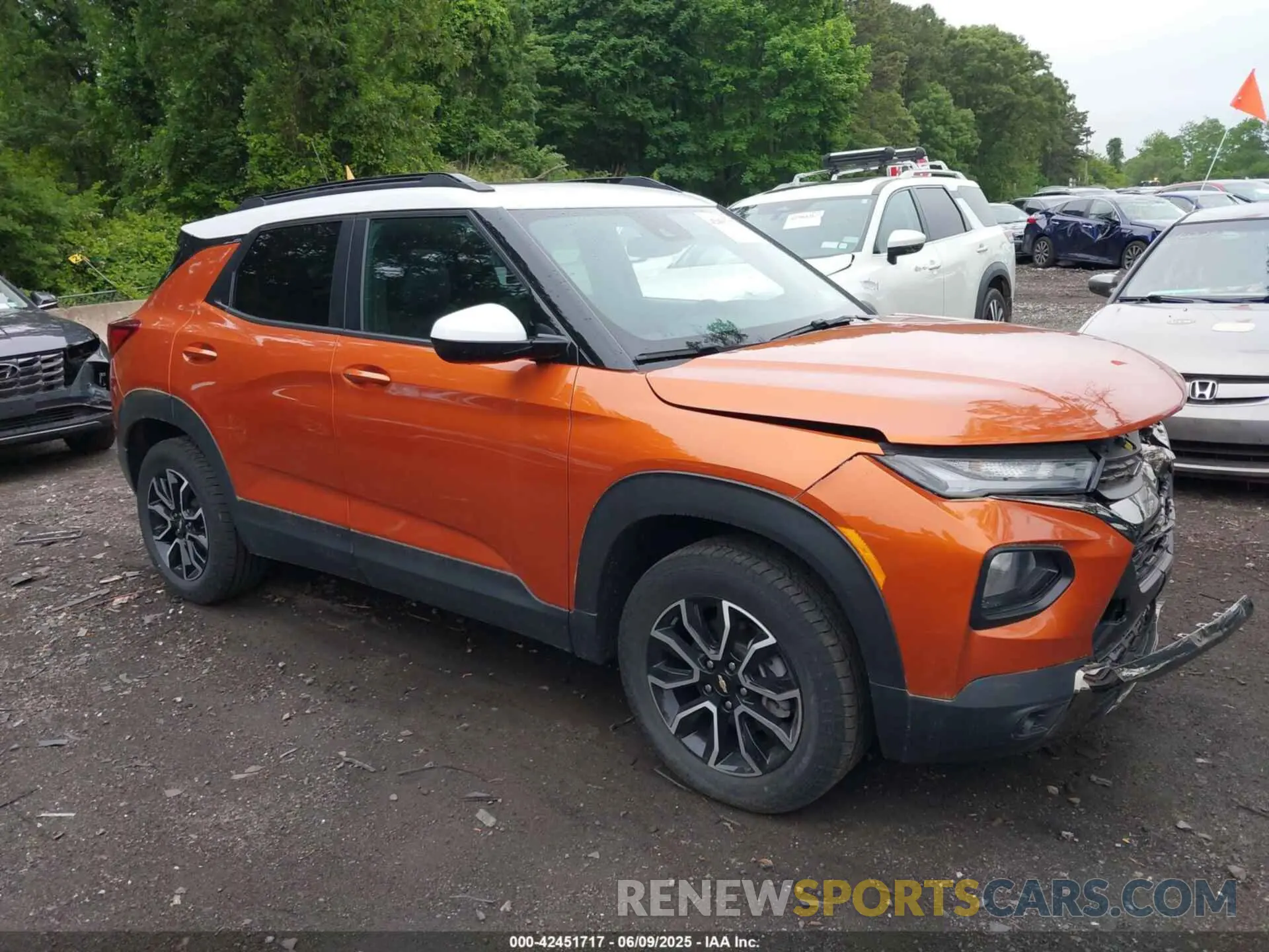 13 Фотография поврежденного автомобиля KL79MSSL3NB130099 CHEVROLET TRAILBLAZER 2022