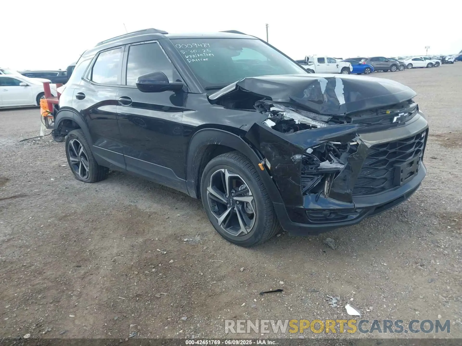 1 Фотография поврежденного автомобиля KL79MTSL0NB032718 CHEVROLET TRAILBLAZER 2022