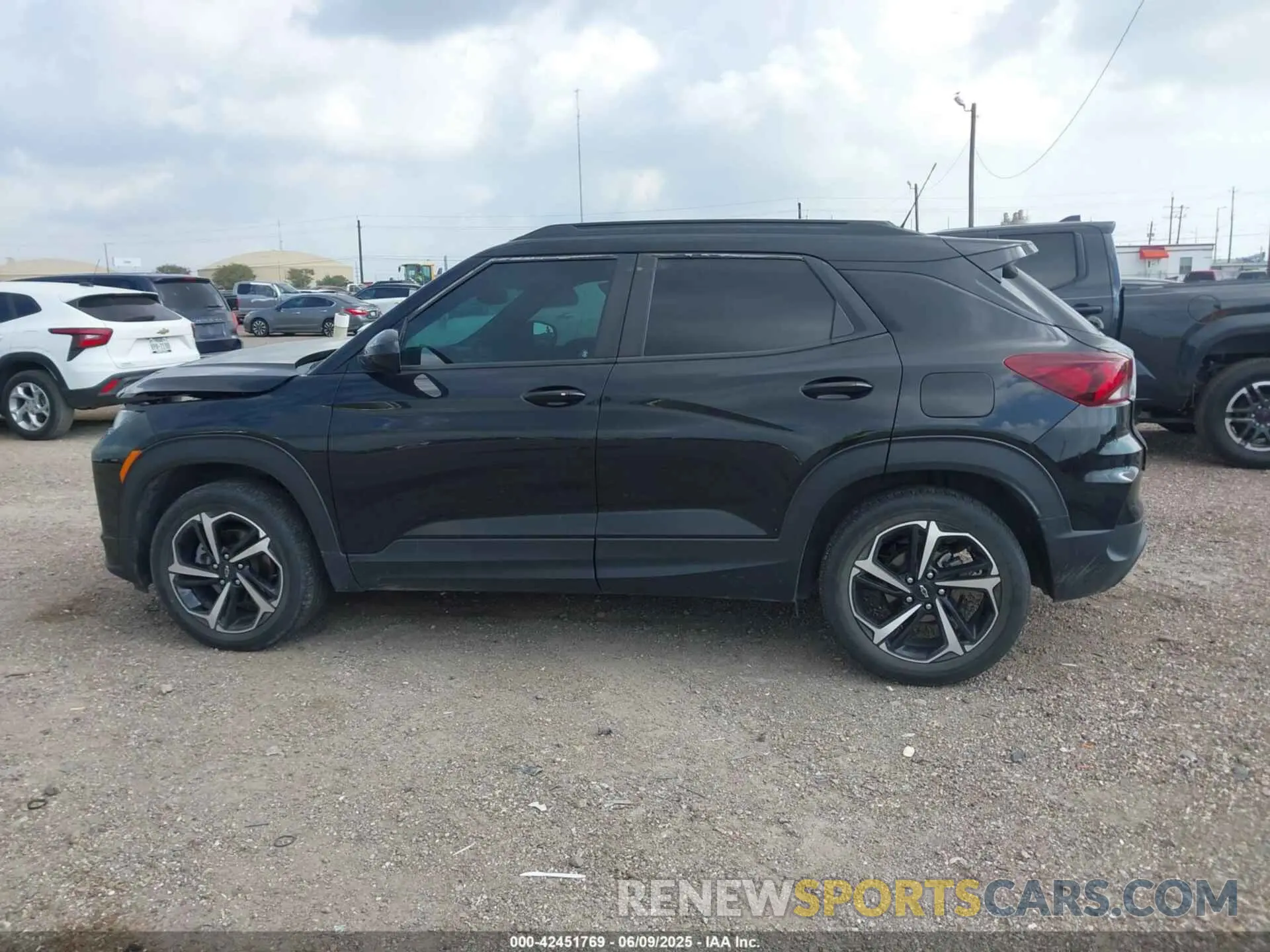 14 Фотография поврежденного автомобиля KL79MTSL0NB032718 CHEVROLET TRAILBLAZER 2022
