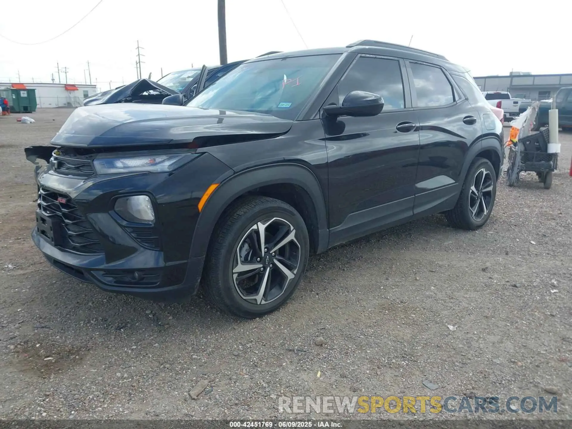 2 Фотография поврежденного автомобиля KL79MTSL0NB032718 CHEVROLET TRAILBLAZER 2022