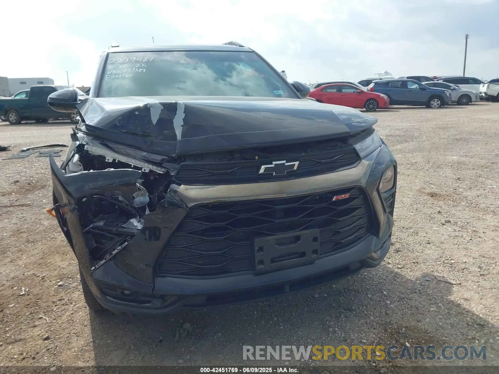 6 Фотография поврежденного автомобиля KL79MTSL0NB032718 CHEVROLET TRAILBLAZER 2022