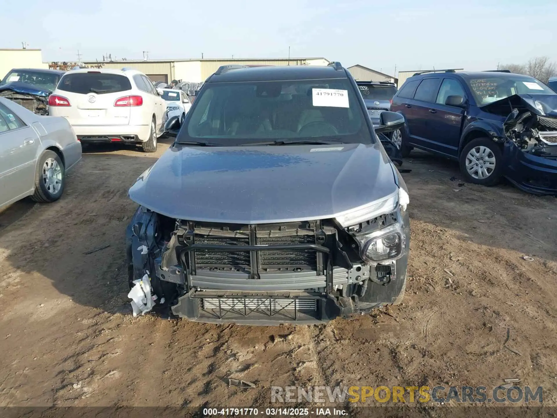 13 Photograph of a damaged car KL79MTSL0NB035652 CHEVROLET TRAILBLAZER 2022