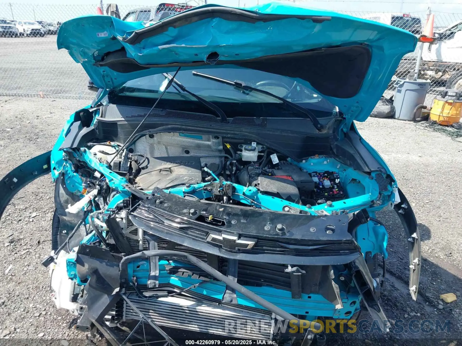 10 Photograph of a damaged car KL79MTSL1NB037815 CHEVROLET TRAILBLAZER 2022