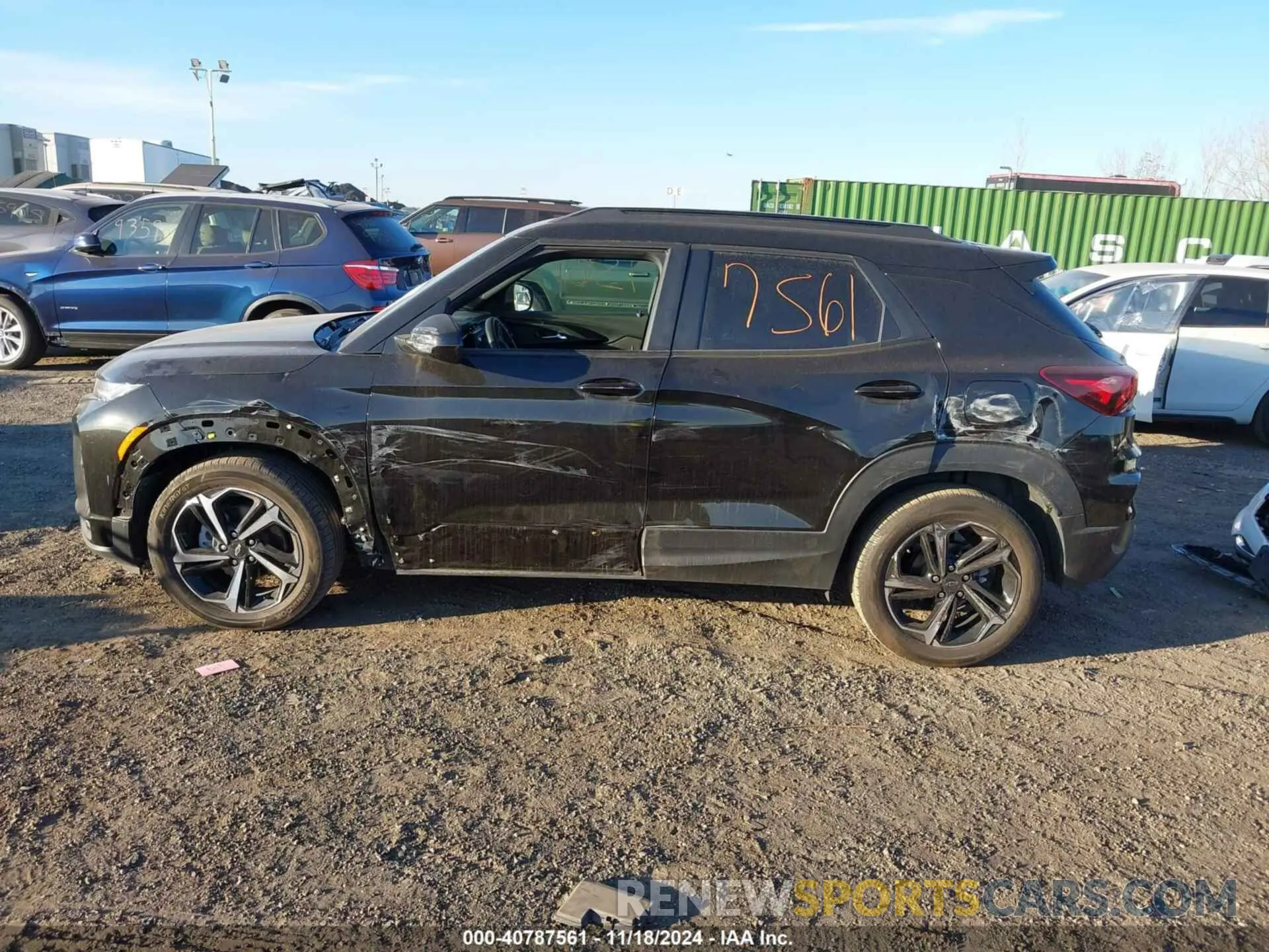 14 Фотография поврежденного автомобиля KL79MTSL3NB081881 CHEVROLET TRAILBLAZER 2022