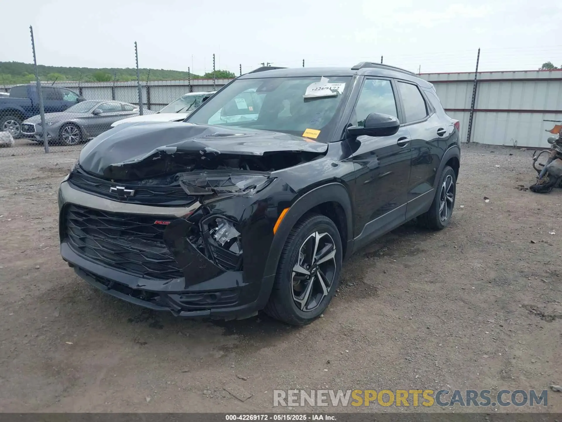 2 Фотография поврежденного автомобиля KL79MTSL5NB061647 CHEVROLET TRAILBLAZER 2022