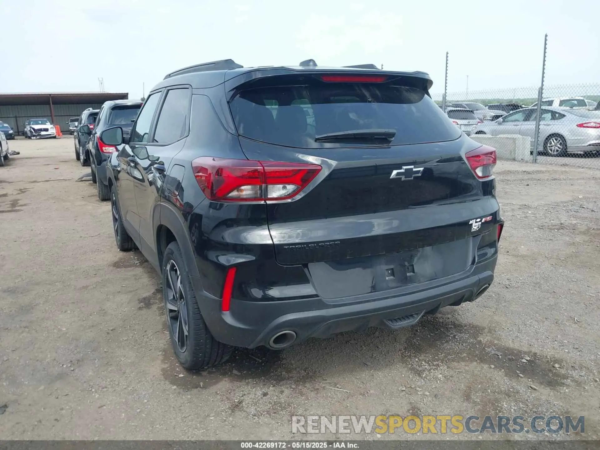 3 Фотография поврежденного автомобиля KL79MTSL5NB061647 CHEVROLET TRAILBLAZER 2022
