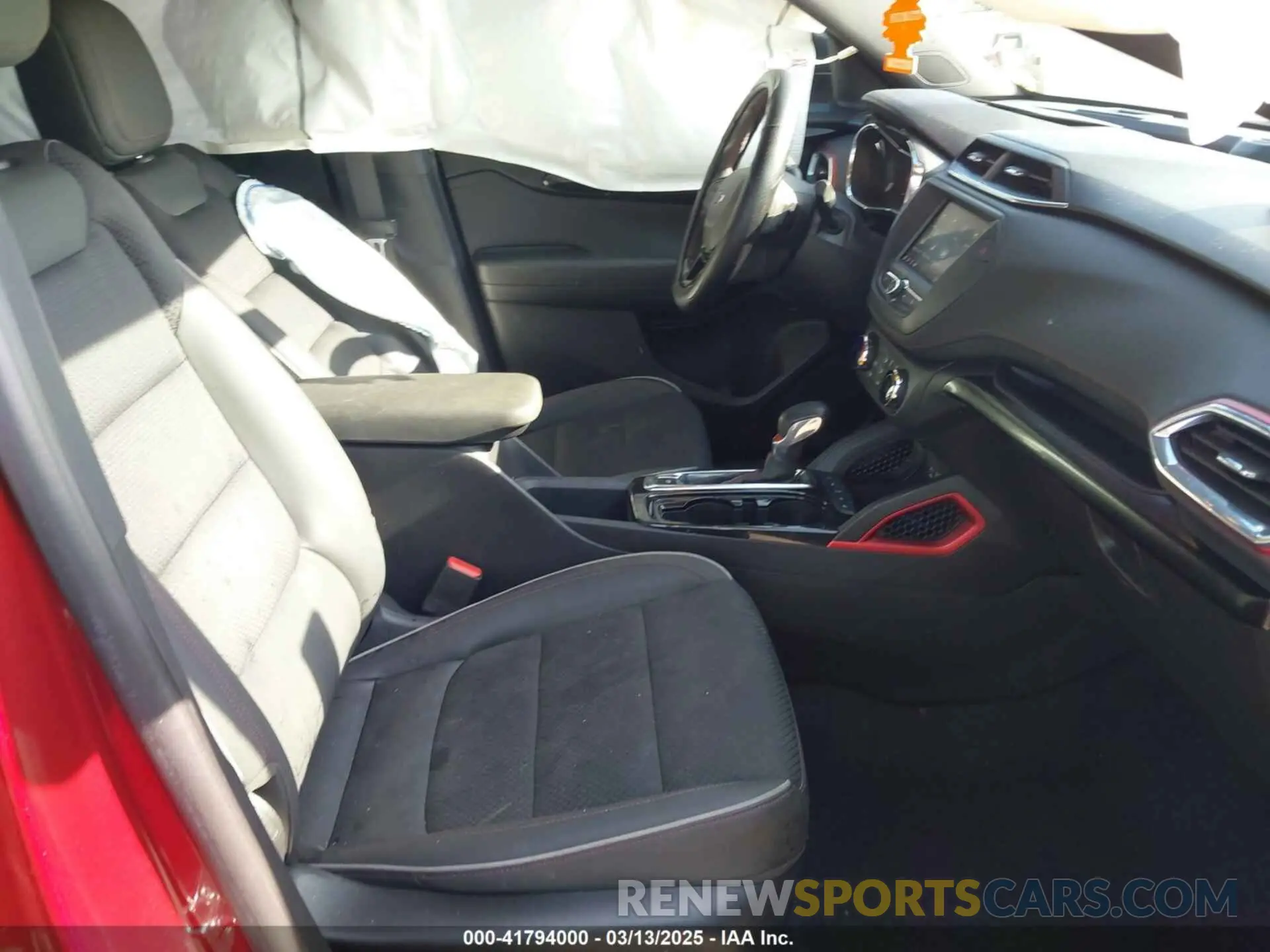 5 Фотография поврежденного автомобиля KL79MTSL5NB122107 CHEVROLET TRAILBLAZER 2022