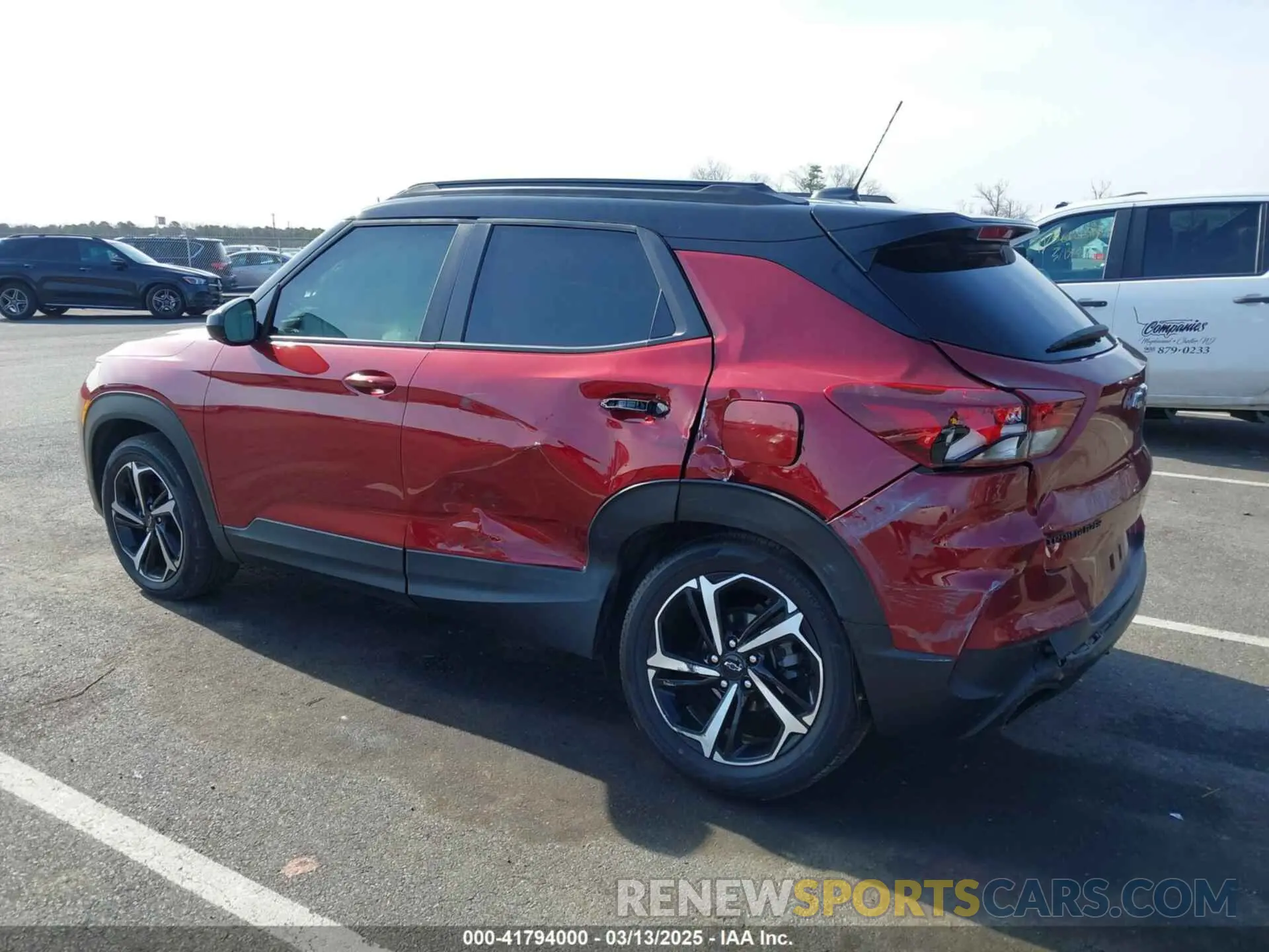 6 Фотография поврежденного автомобиля KL79MTSL5NB122107 CHEVROLET TRAILBLAZER 2022