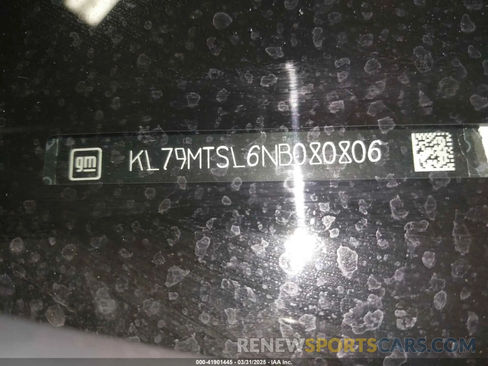 17 Фотография поврежденного автомобиля KL79MTSL6NB080806 CHEVROLET TRAILBLAZER 2022