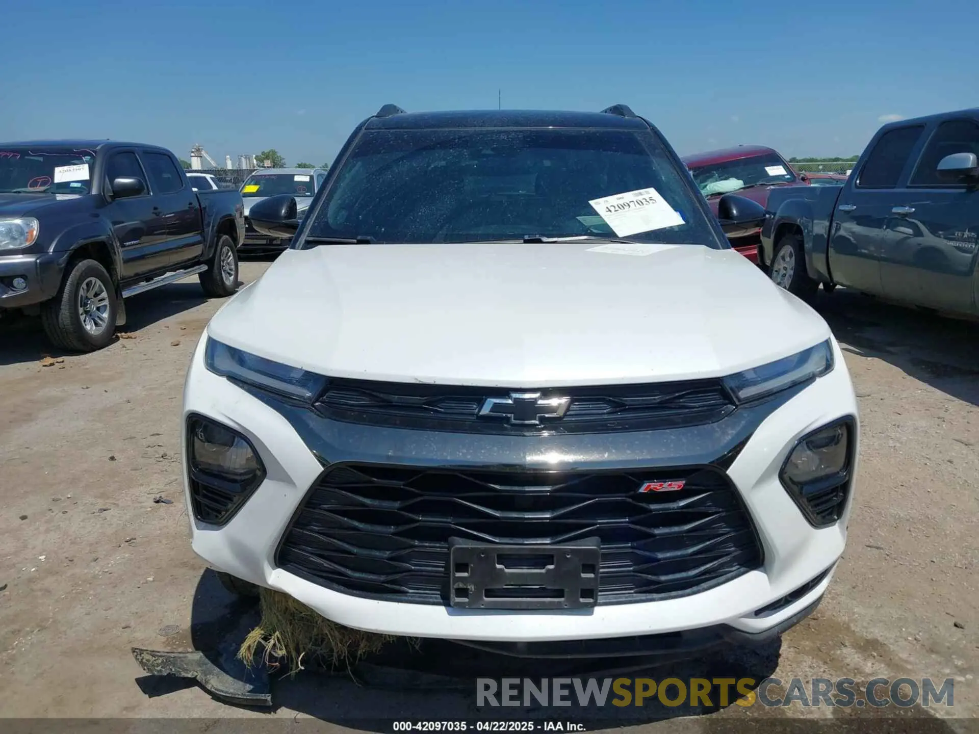 13 Фотография поврежденного автомобиля KL79MTSL6NB096424 CHEVROLET TRAILBLAZER 2022