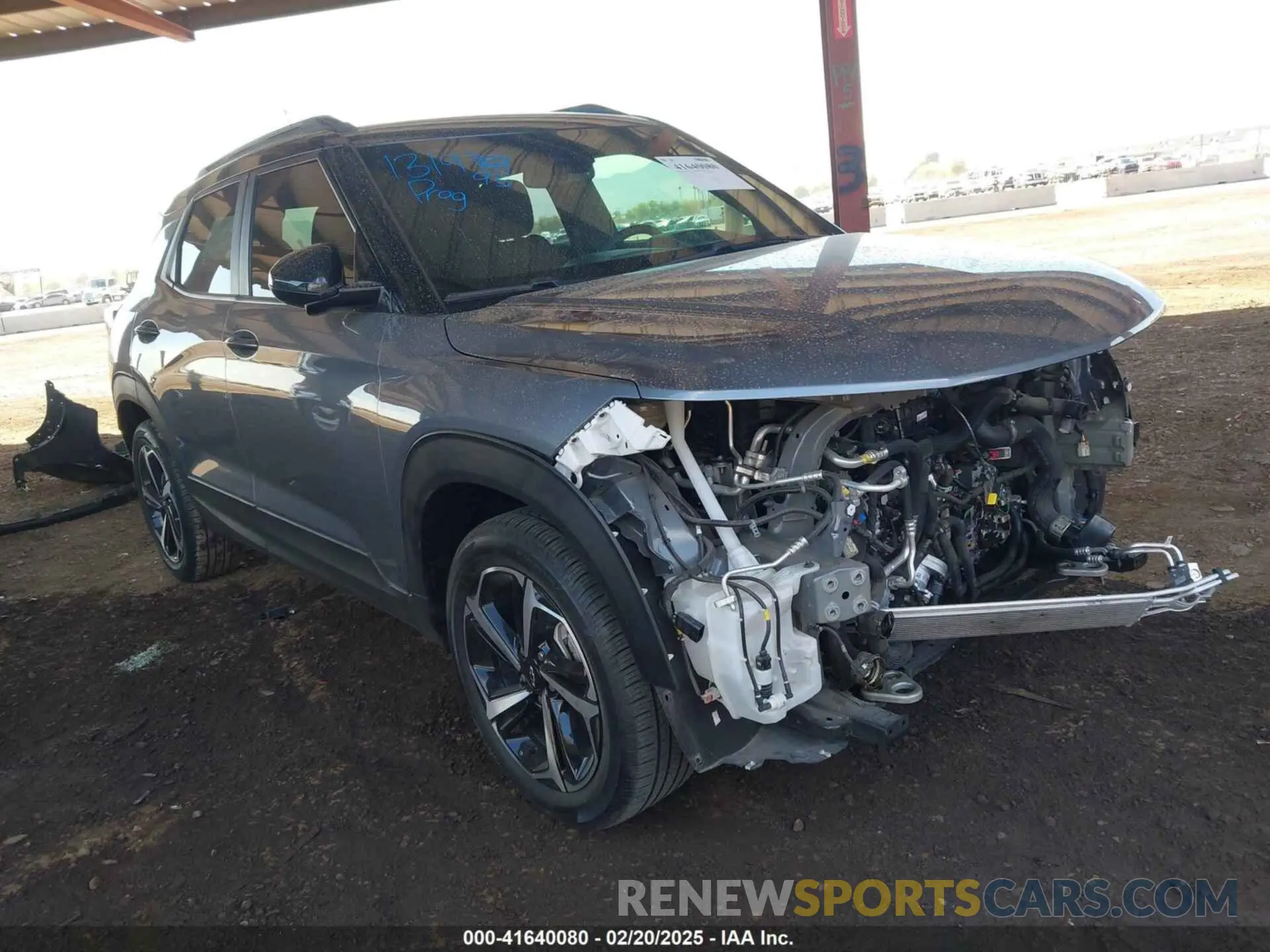 1 Photograph of a damaged car KL79MTSL8NB010174 CHEVROLET TRAILBLAZER 2022