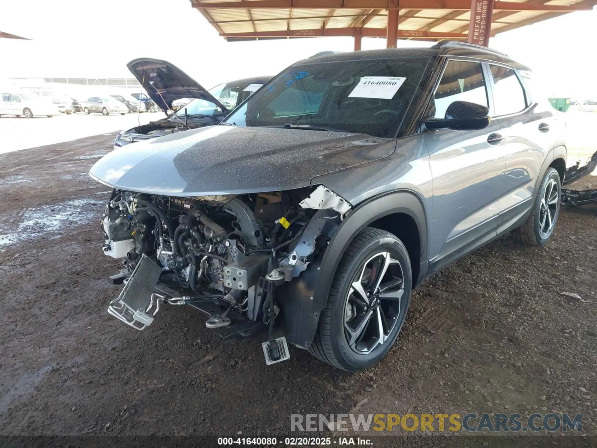 2 Photograph of a damaged car KL79MTSL8NB010174 CHEVROLET TRAILBLAZER 2022