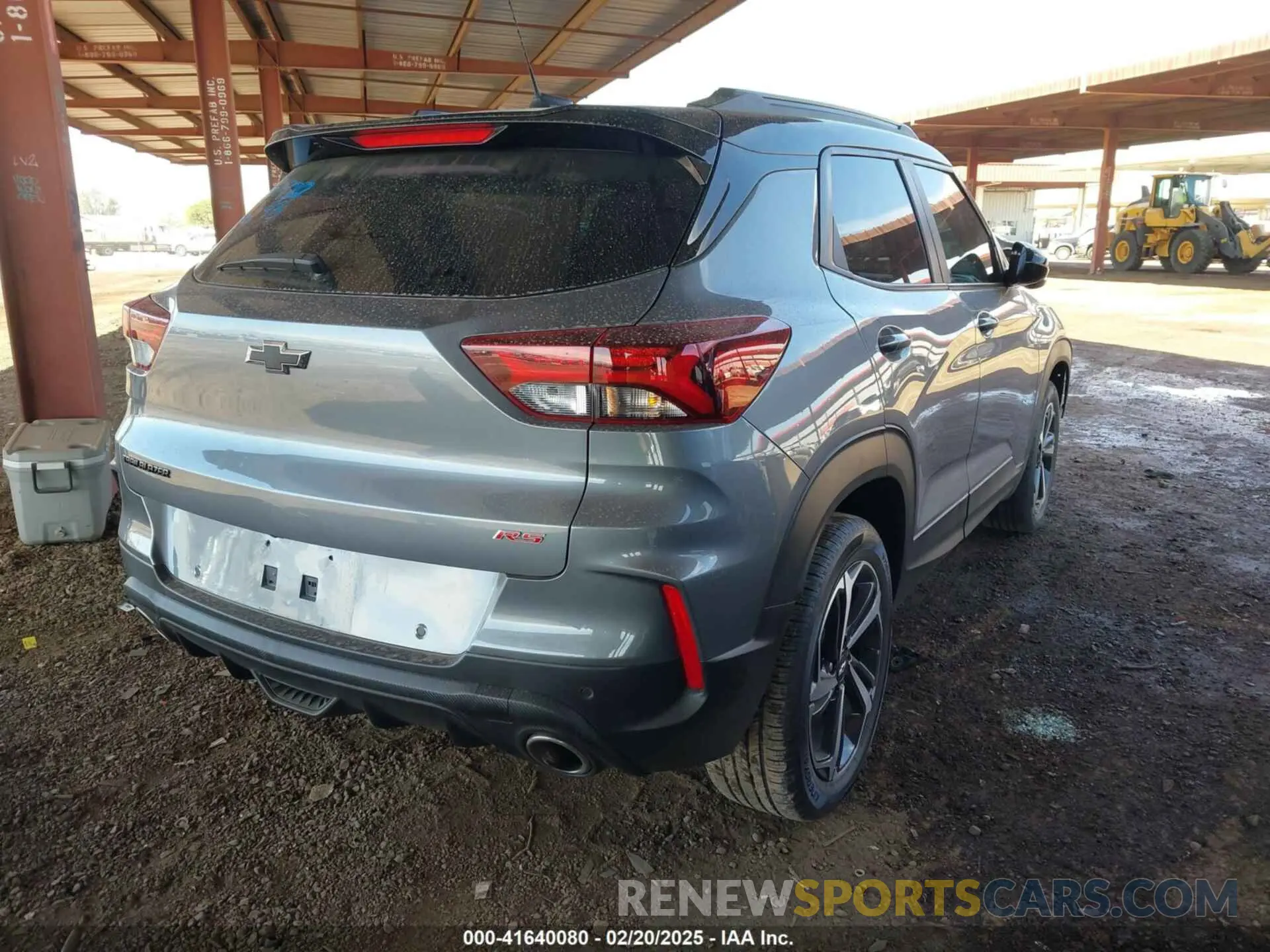 4 Photograph of a damaged car KL79MTSL8NB010174 CHEVROLET TRAILBLAZER 2022