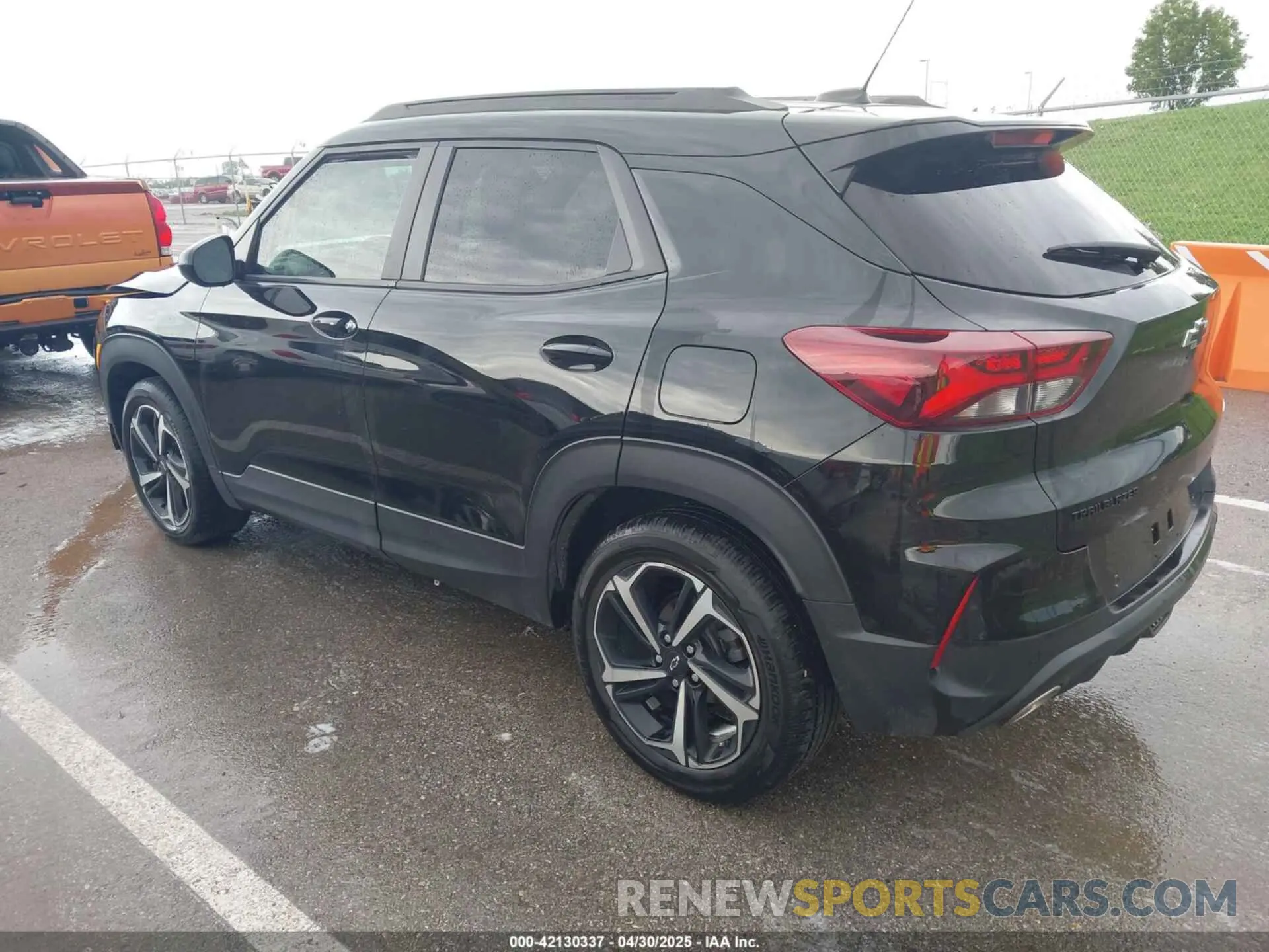 3 Фотография поврежденного автомобиля KL79MTSL8NB019134 CHEVROLET TRAILBLAZER 2022