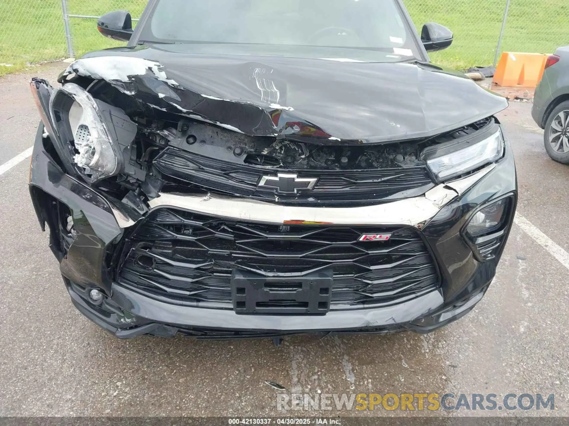 6 Фотография поврежденного автомобиля KL79MTSL8NB019134 CHEVROLET TRAILBLAZER 2022