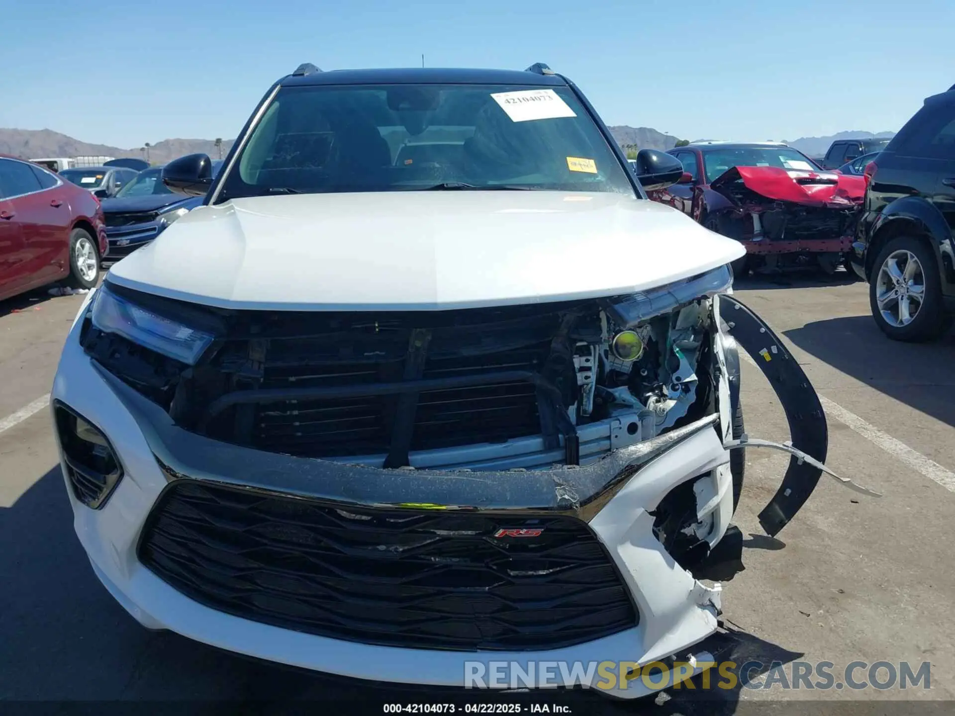12 Фотография поврежденного автомобиля KL79MTSL8NB120156 CHEVROLET TRAILBLAZER 2022