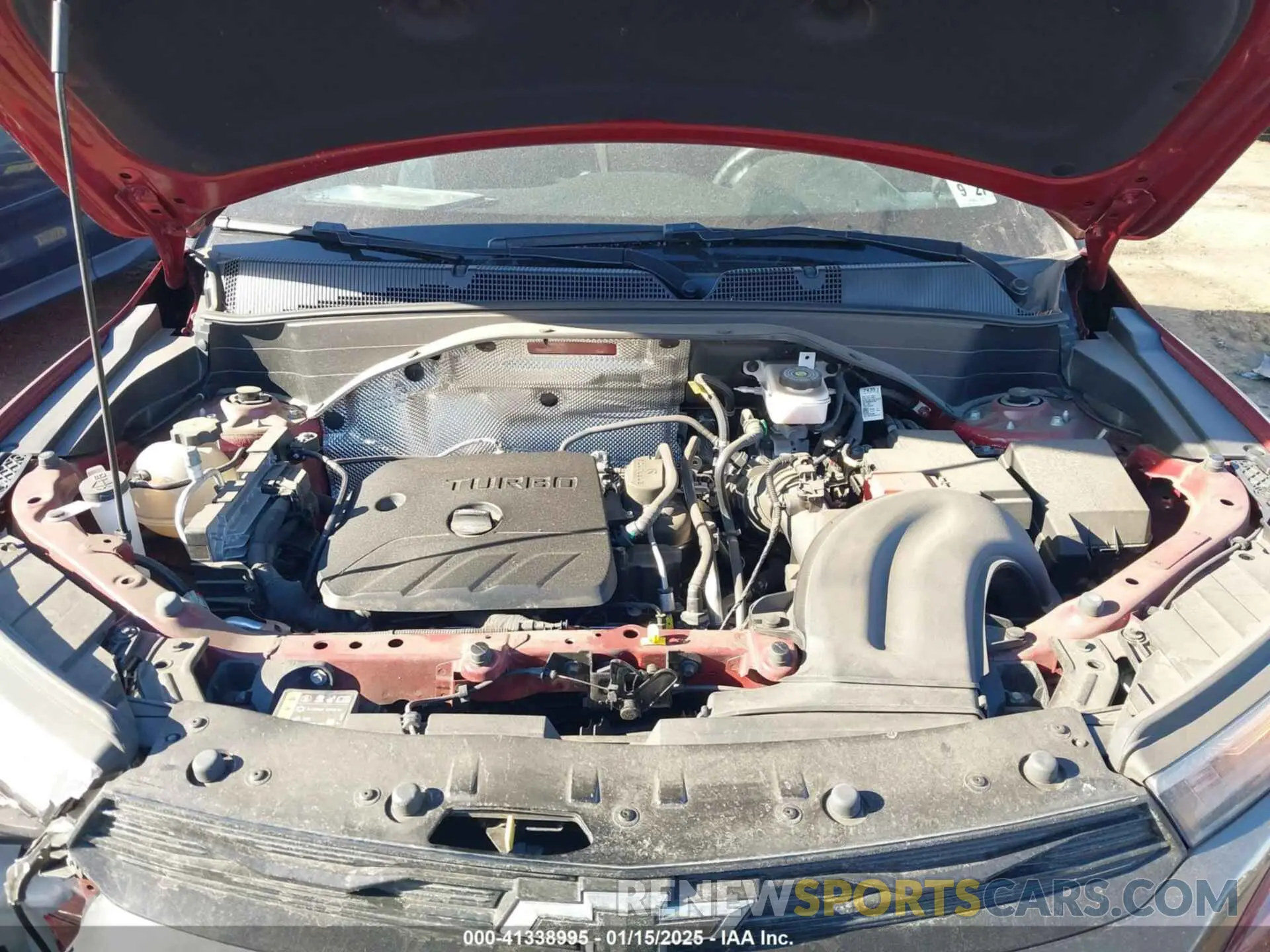 10 Photograph of a damaged car KL79MUSL6NB134627 CHEVROLET TRAILBLAZER 2022