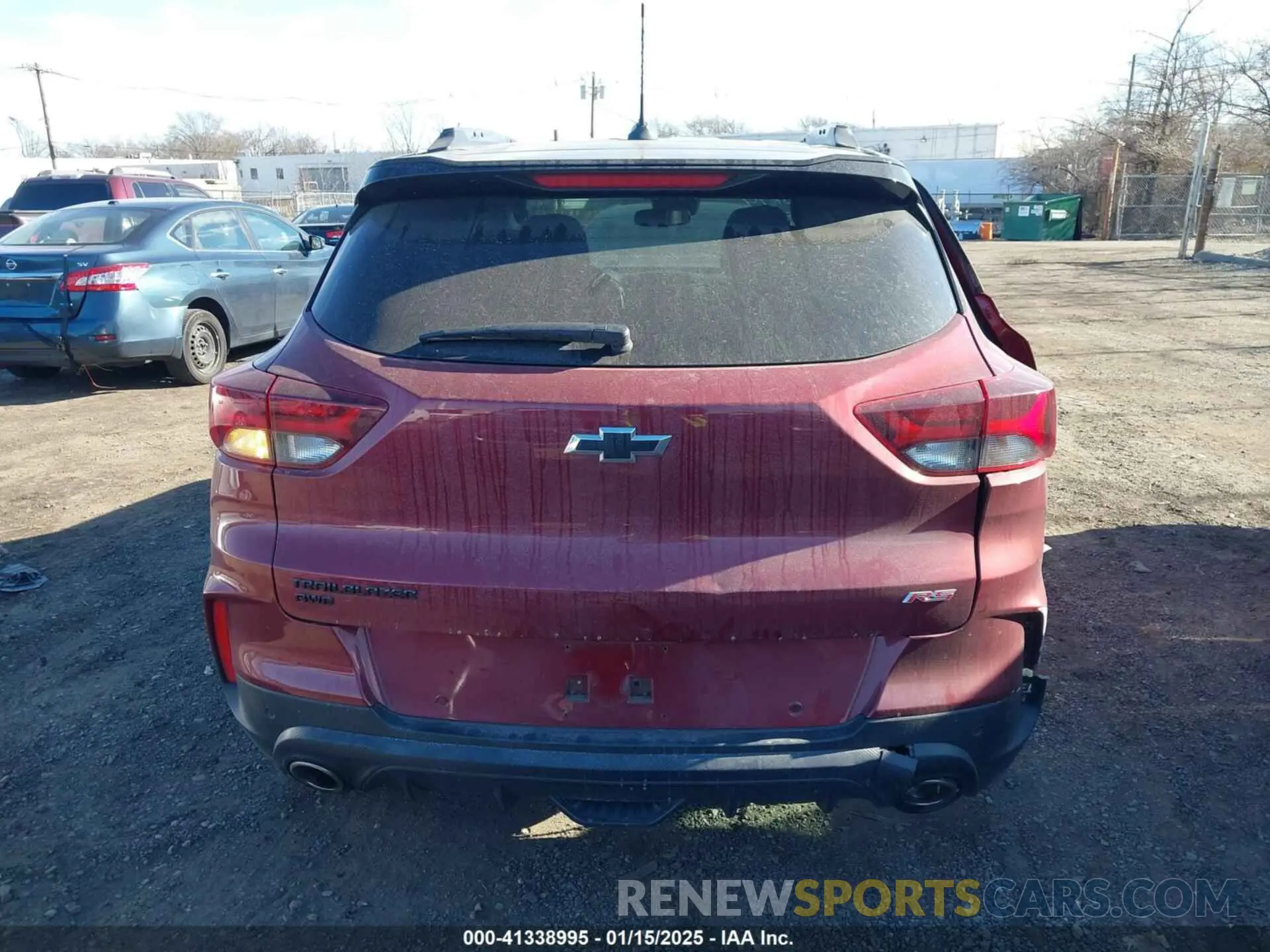 17 Photograph of a damaged car KL79MUSL6NB134627 CHEVROLET TRAILBLAZER 2022