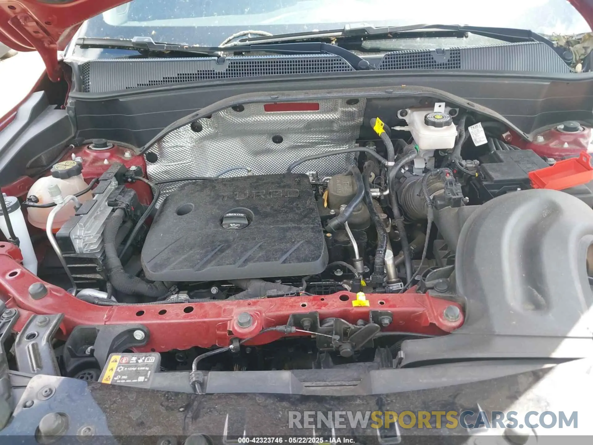 10 Photograph of a damaged car KL79MUSL7NB146091 CHEVROLET TRAILBLAZER 2022