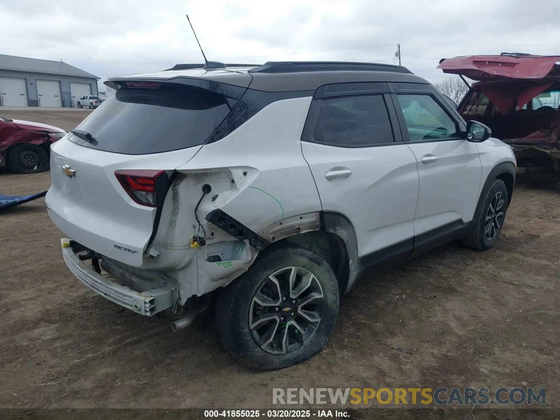 6 Photograph of a damaged car KL79MVSL5NB033472 CHEVROLET TRAILBLAZER 2022