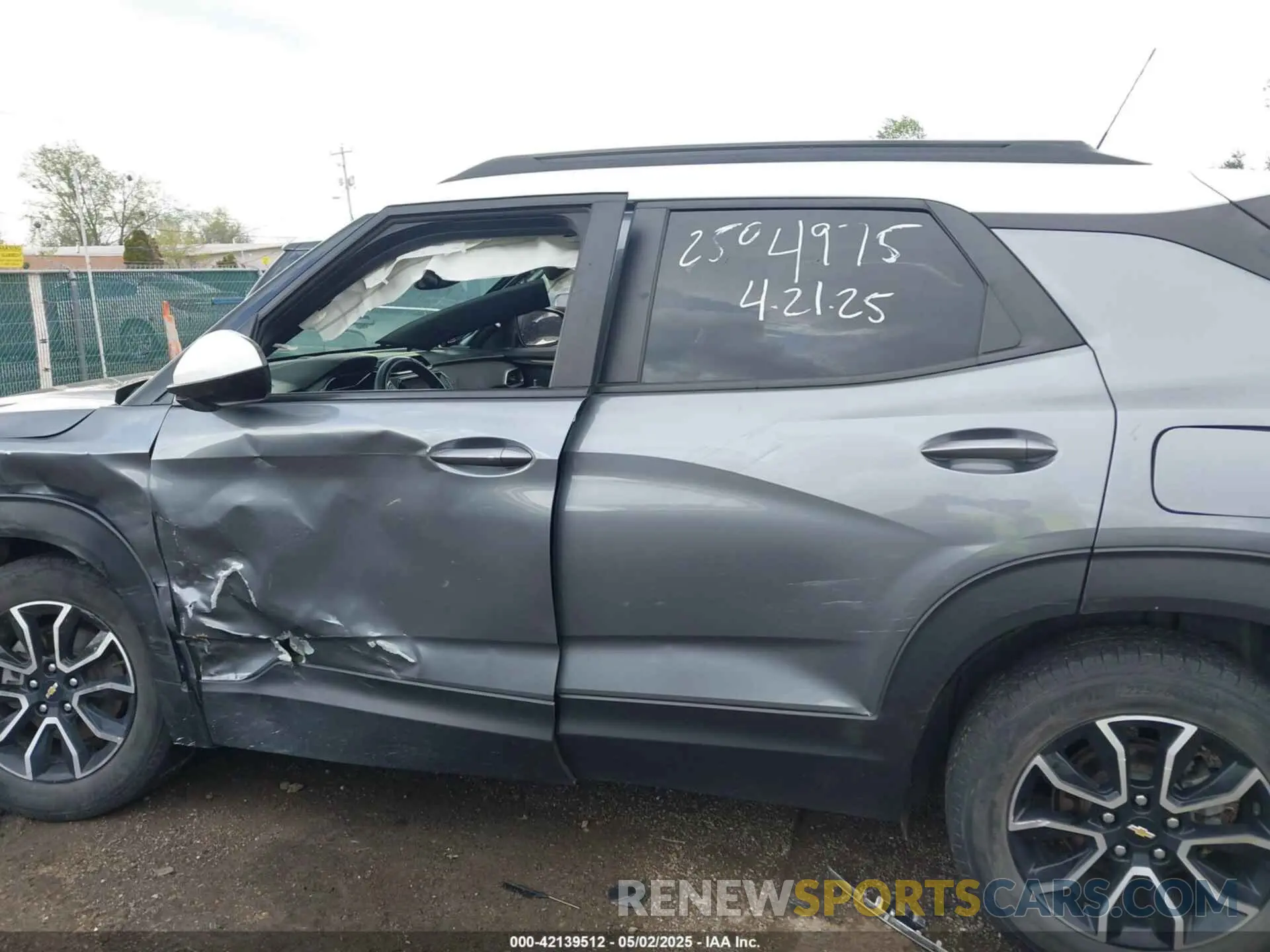 15 Photograph of a damaged car KL79MVSL5NB073468 CHEVROLET TRAILBLAZER 2022