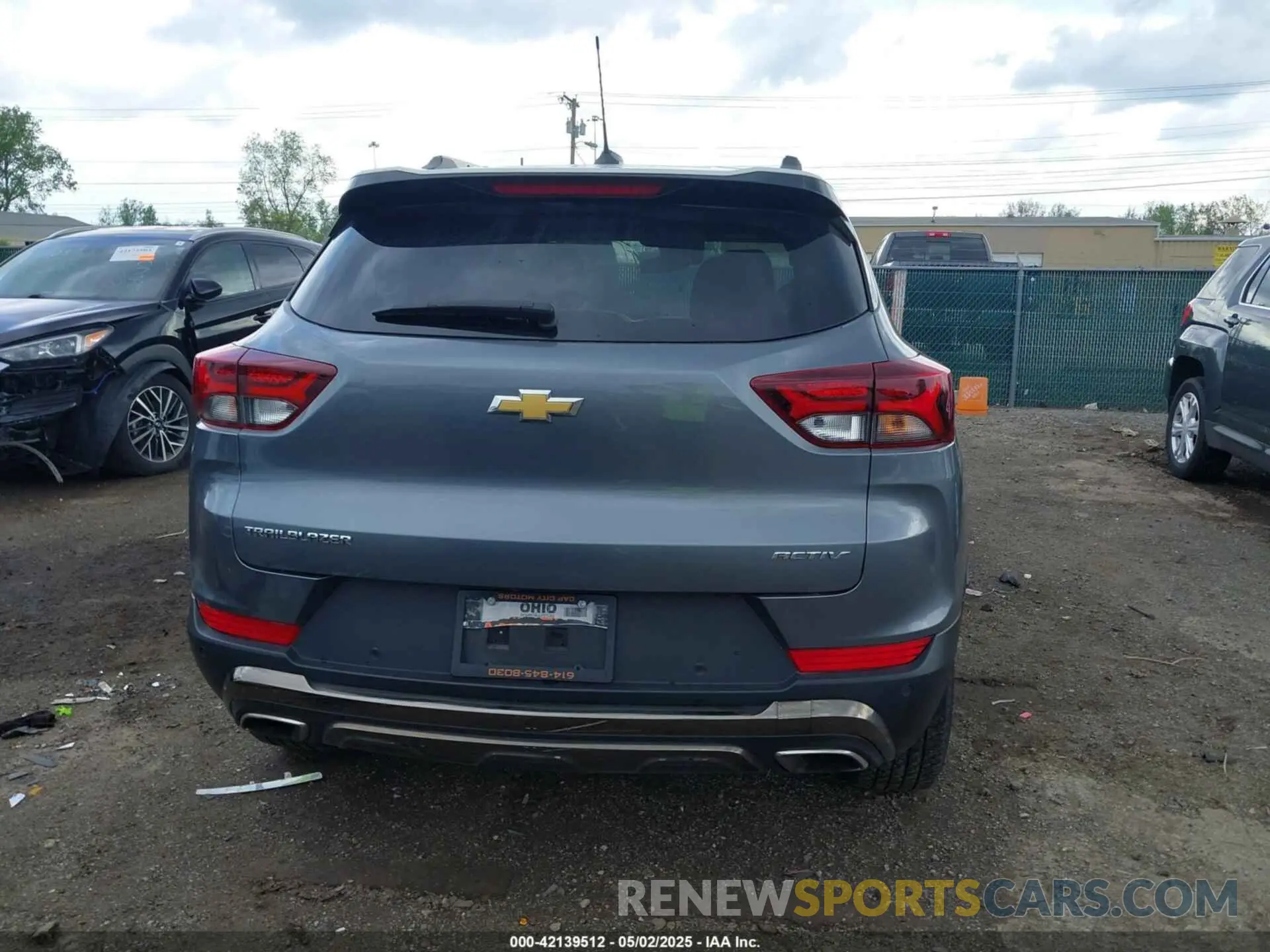 17 Photograph of a damaged car KL79MVSL5NB073468 CHEVROLET TRAILBLAZER 2022