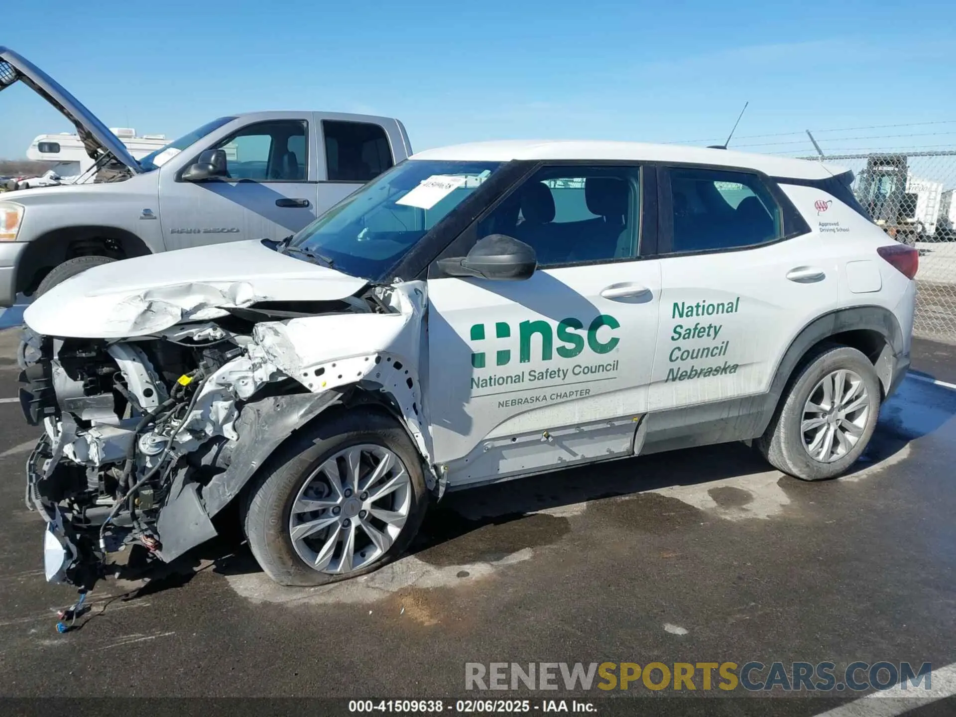 15 Photograph of a damaged car KL79MNSL1PB126718 CHEVROLET TRAILBLAZER 2023