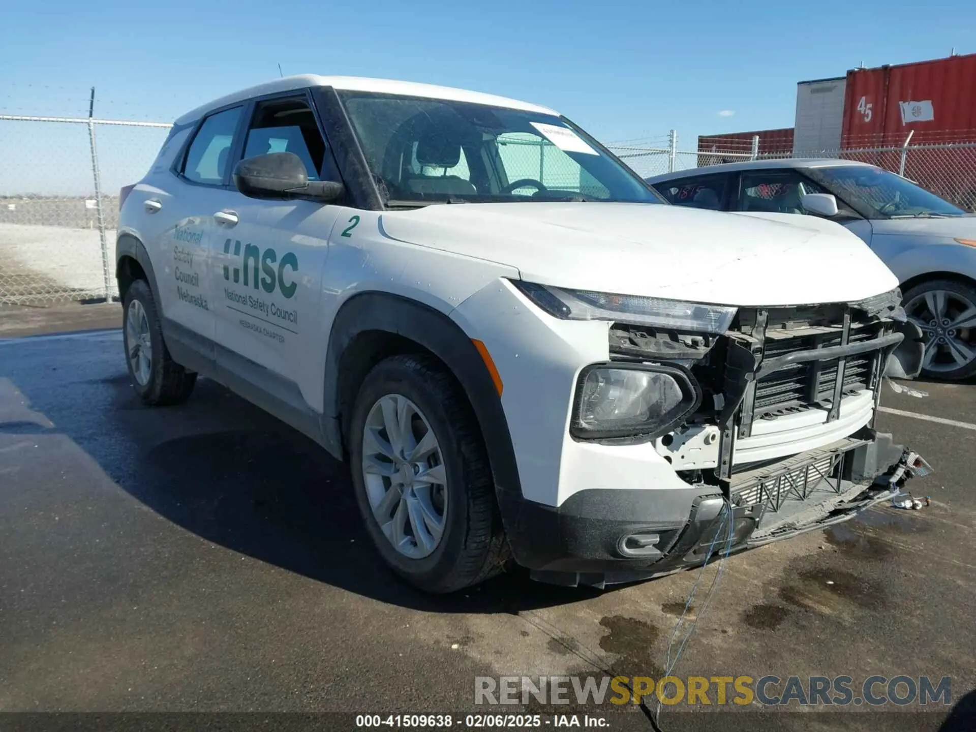 18 Photograph of a damaged car KL79MNSL1PB126718 CHEVROLET TRAILBLAZER 2023