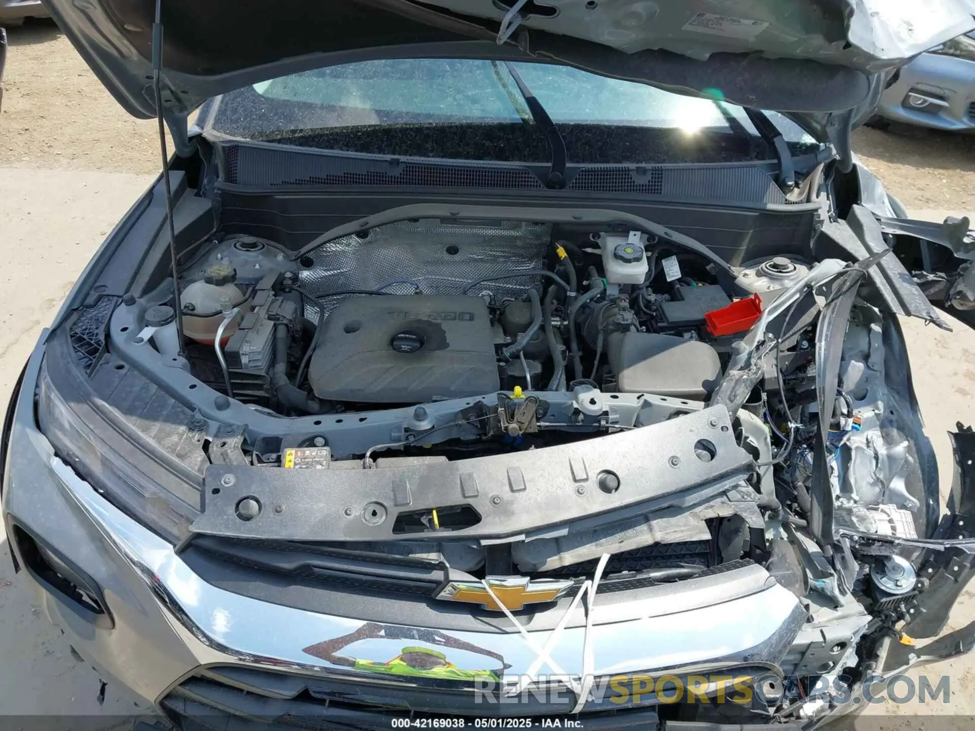 10 Photograph of a damaged car KL79MNSL4PB177548 CHEVROLET TRAILBLAZER 2023