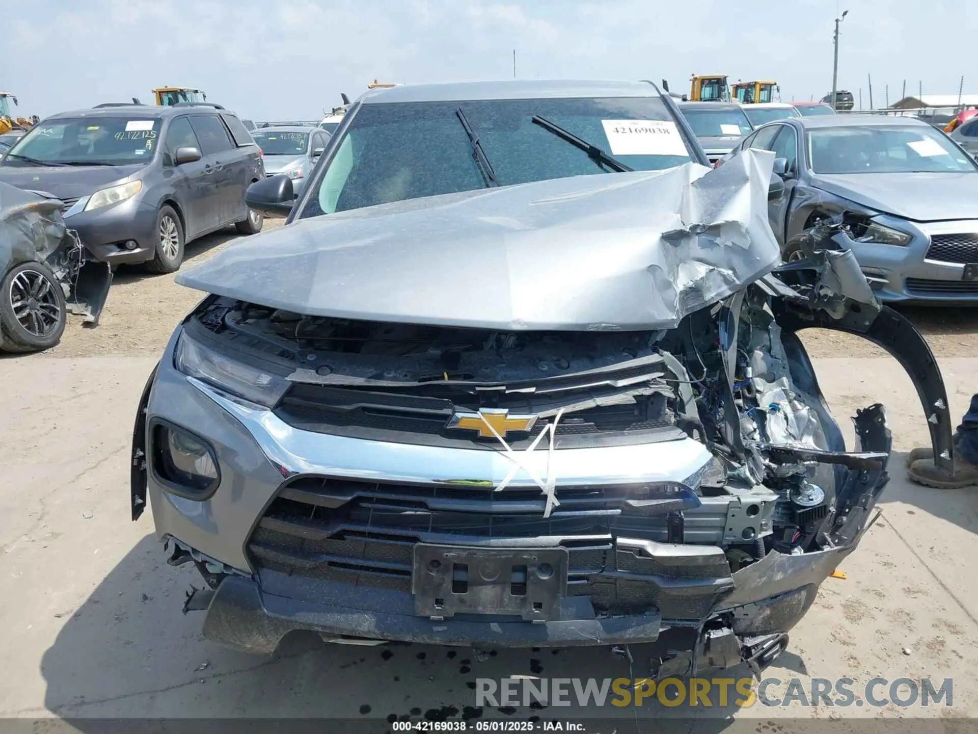 12 Photograph of a damaged car KL79MNSL4PB177548 CHEVROLET TRAILBLAZER 2023