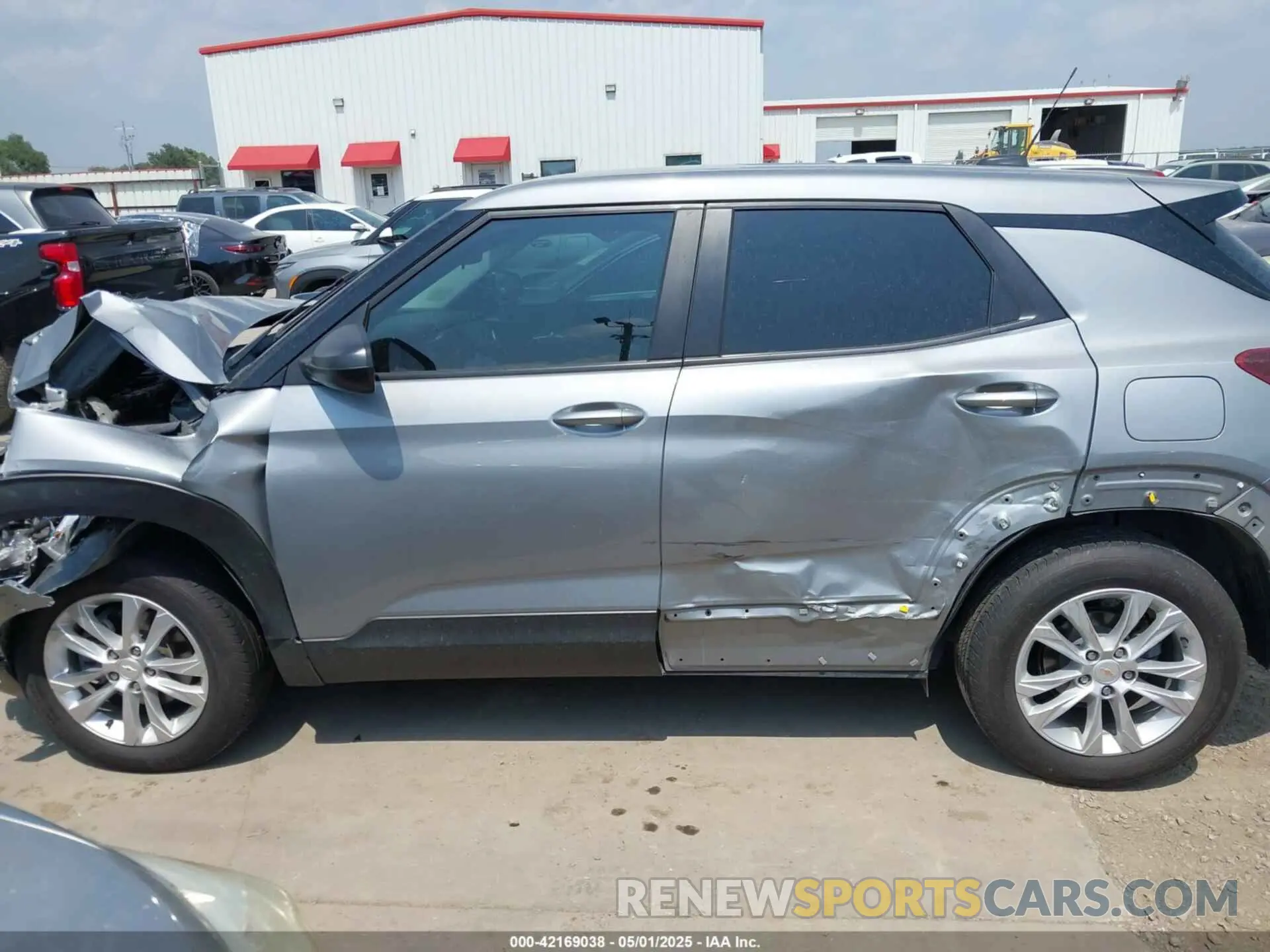 14 Photograph of a damaged car KL79MNSL4PB177548 CHEVROLET TRAILBLAZER 2023