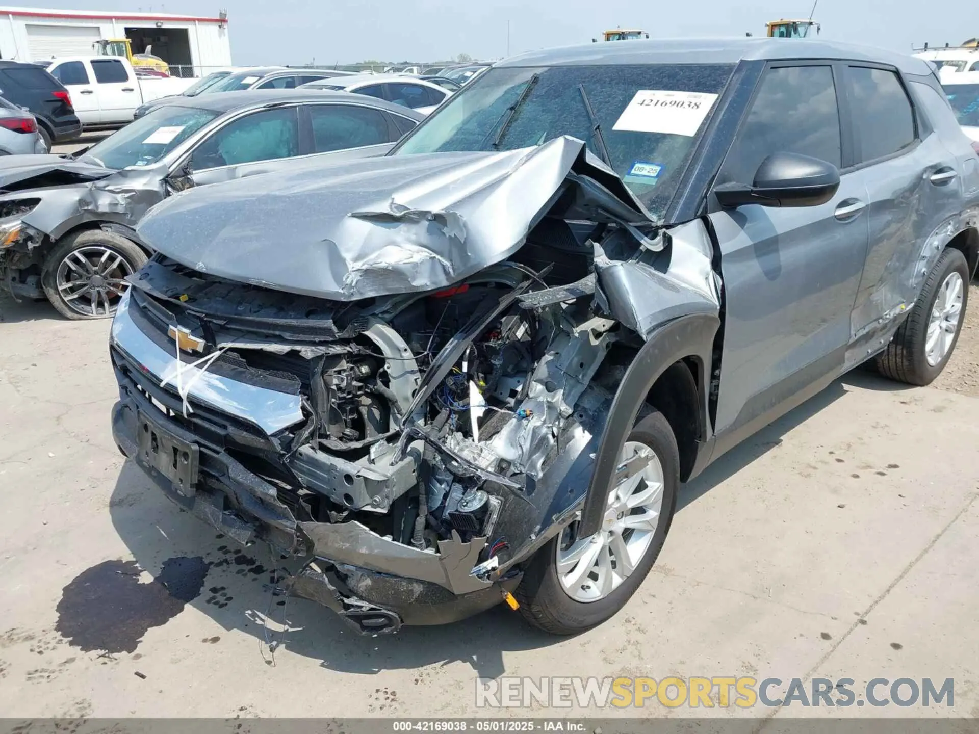 6 Photograph of a damaged car KL79MNSL4PB177548 CHEVROLET TRAILBLAZER 2023