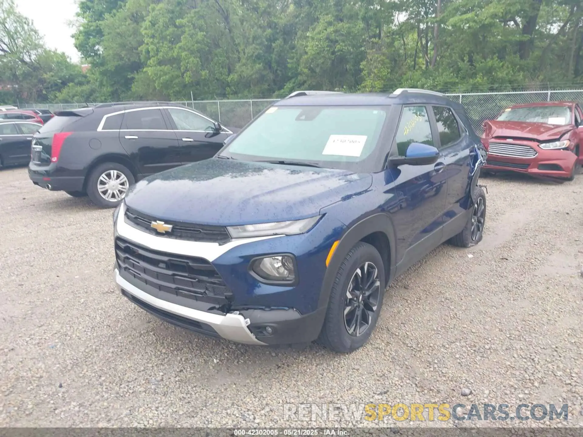 2 Фотография поврежденного автомобиля KL79MPS21PB099345 CHEVROLET TRAILBLAZER 2023
