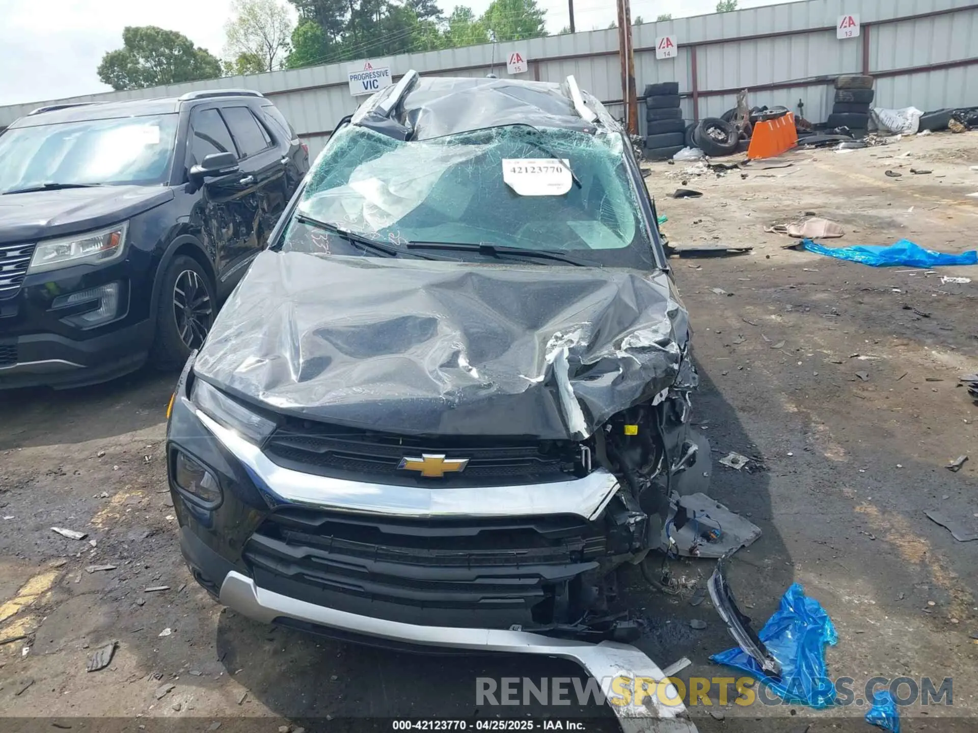 11 Фотография поврежденного автомобиля KL79MPS21PB179339 CHEVROLET TRAILBLAZER 2023