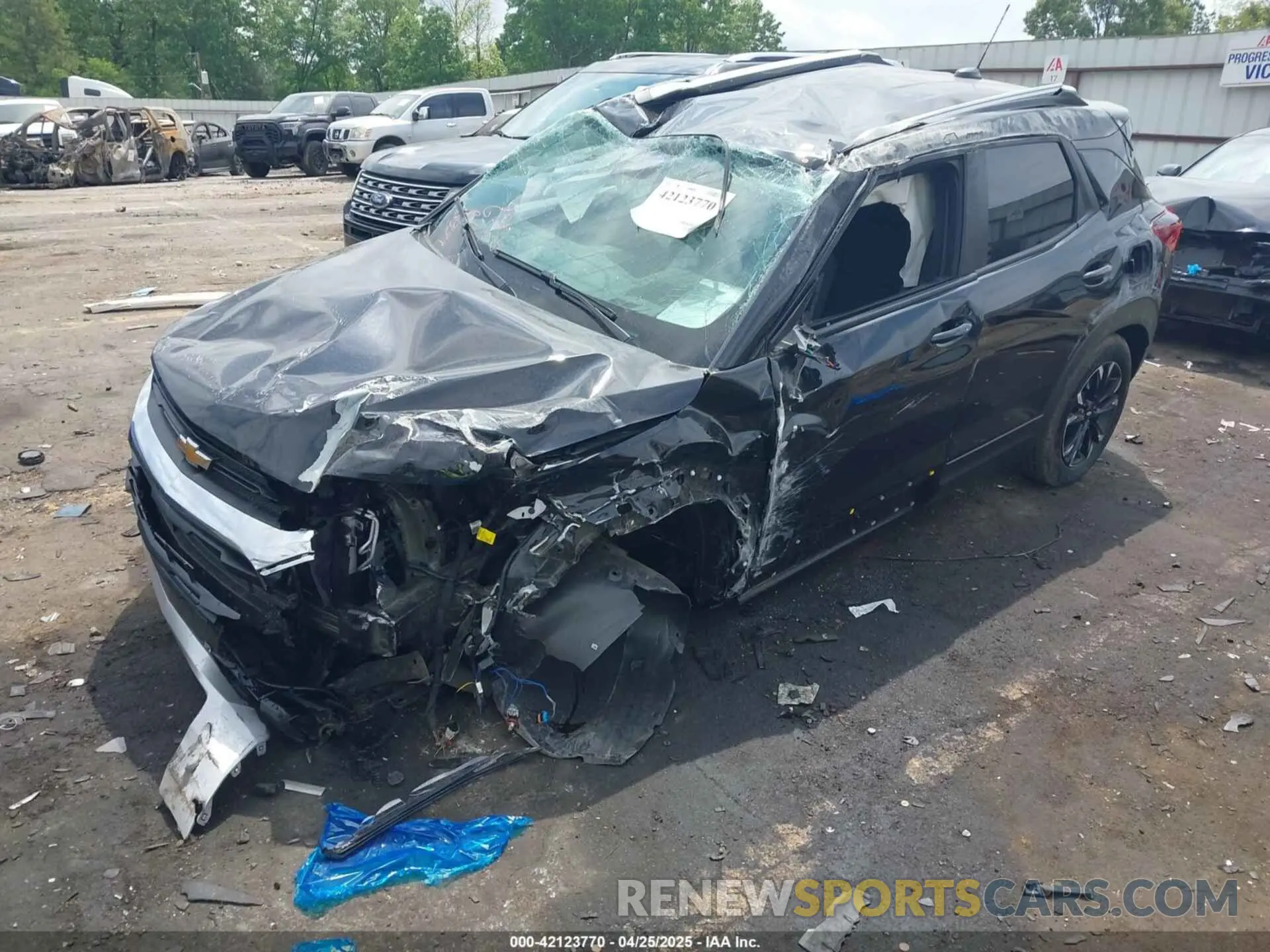2 Фотография поврежденного автомобиля KL79MPS21PB179339 CHEVROLET TRAILBLAZER 2023