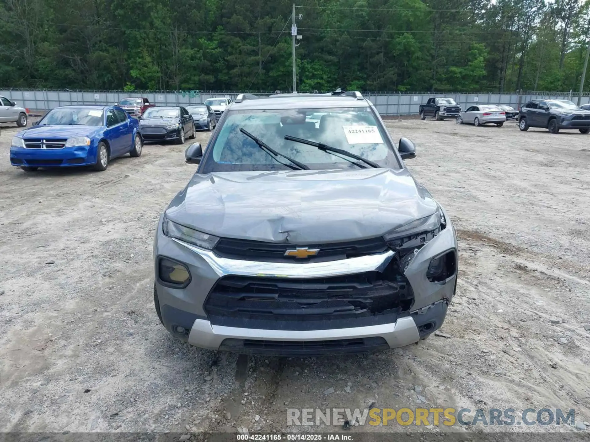 6 Photograph of a damaged car KL79MPS24PB046848 CHEVROLET TRAILBLAZER 2023