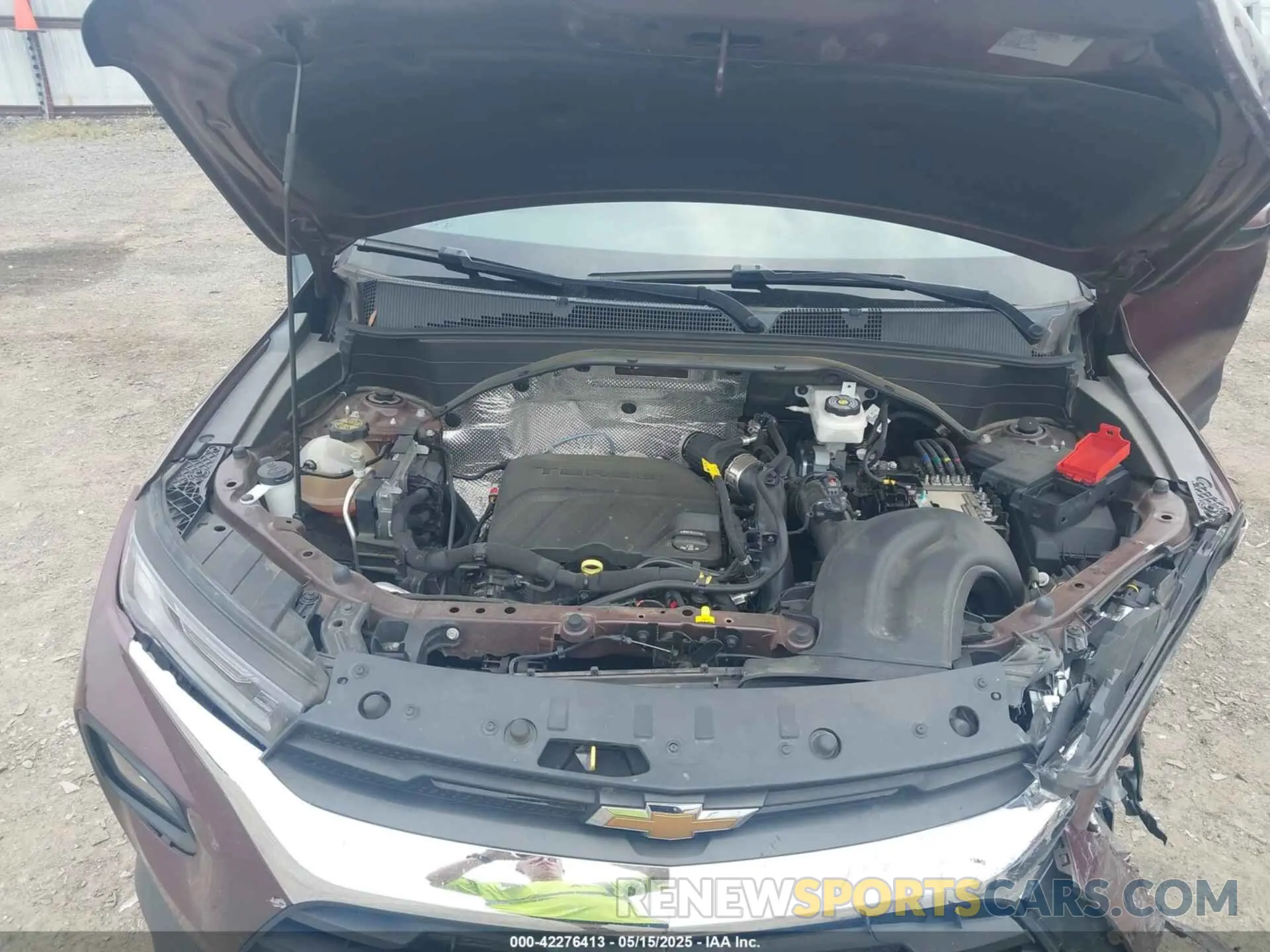 10 Фотография поврежденного автомобиля KL79MPS24PB062483 CHEVROLET TRAILBLAZER 2023