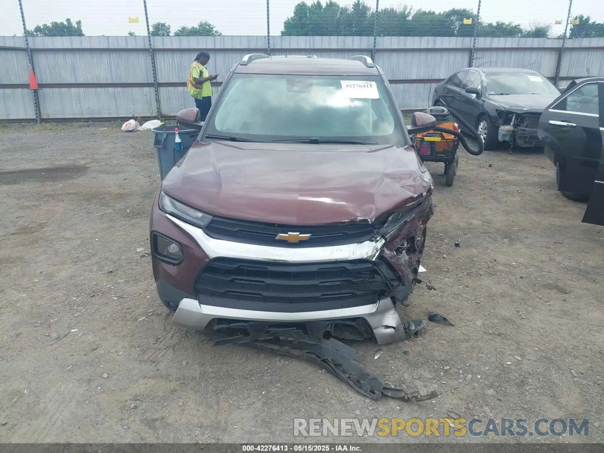 11 Фотография поврежденного автомобиля KL79MPS24PB062483 CHEVROLET TRAILBLAZER 2023
