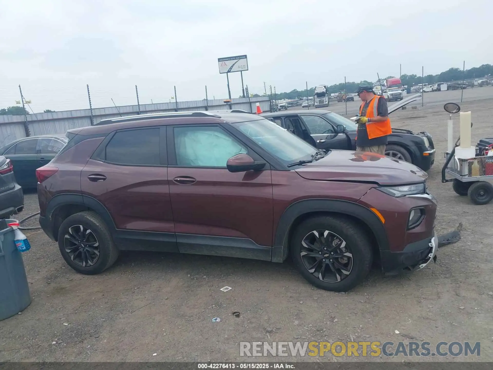 12 Фотография поврежденного автомобиля KL79MPS24PB062483 CHEVROLET TRAILBLAZER 2023