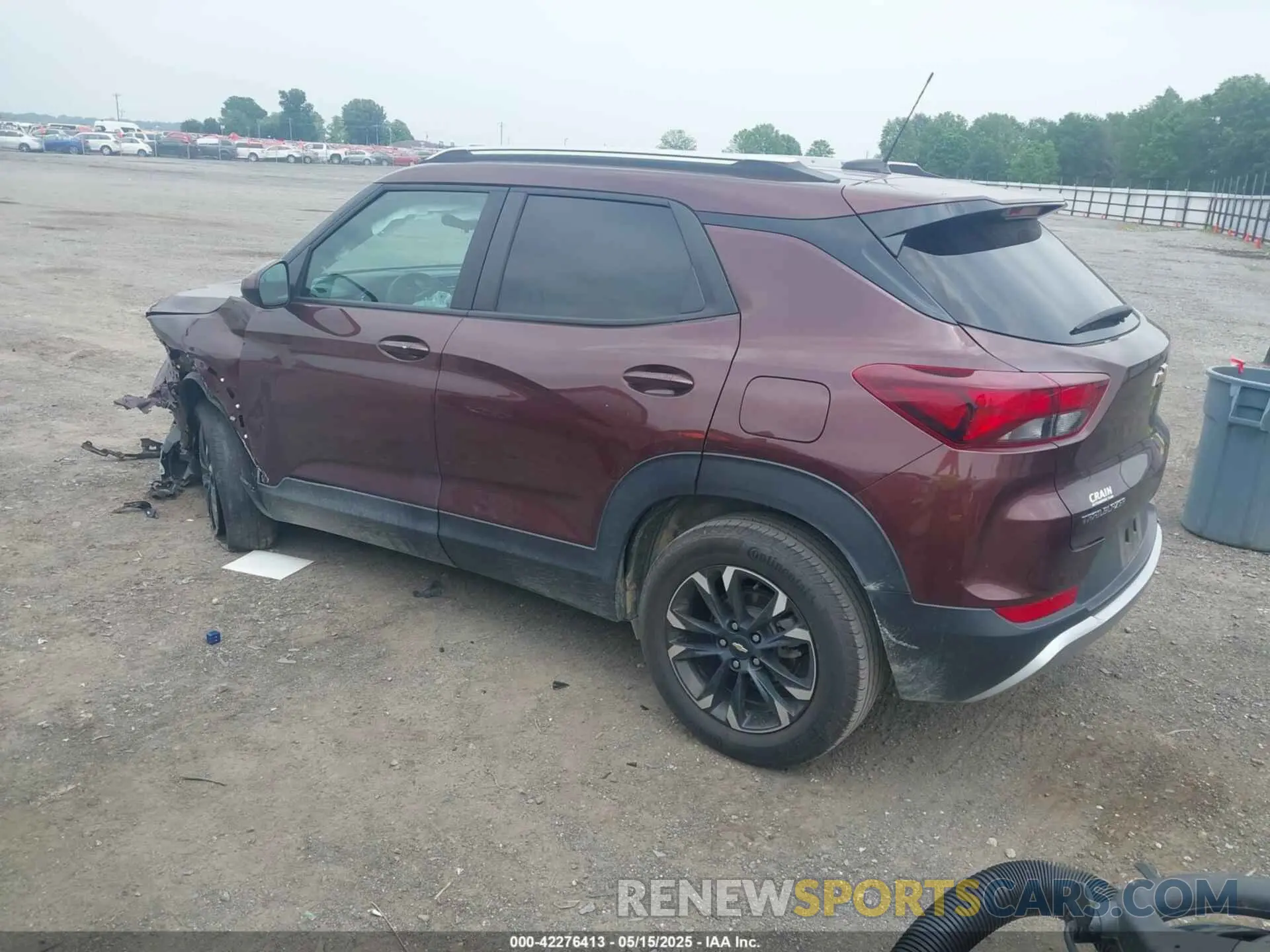 3 Фотография поврежденного автомобиля KL79MPS24PB062483 CHEVROLET TRAILBLAZER 2023